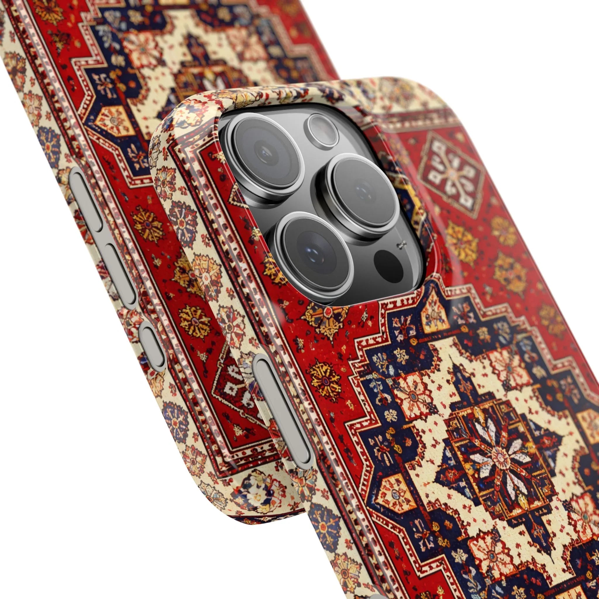 Armenian Carpet Pattern Phone Case for iPhone 11-16 - KARARMDESIGN