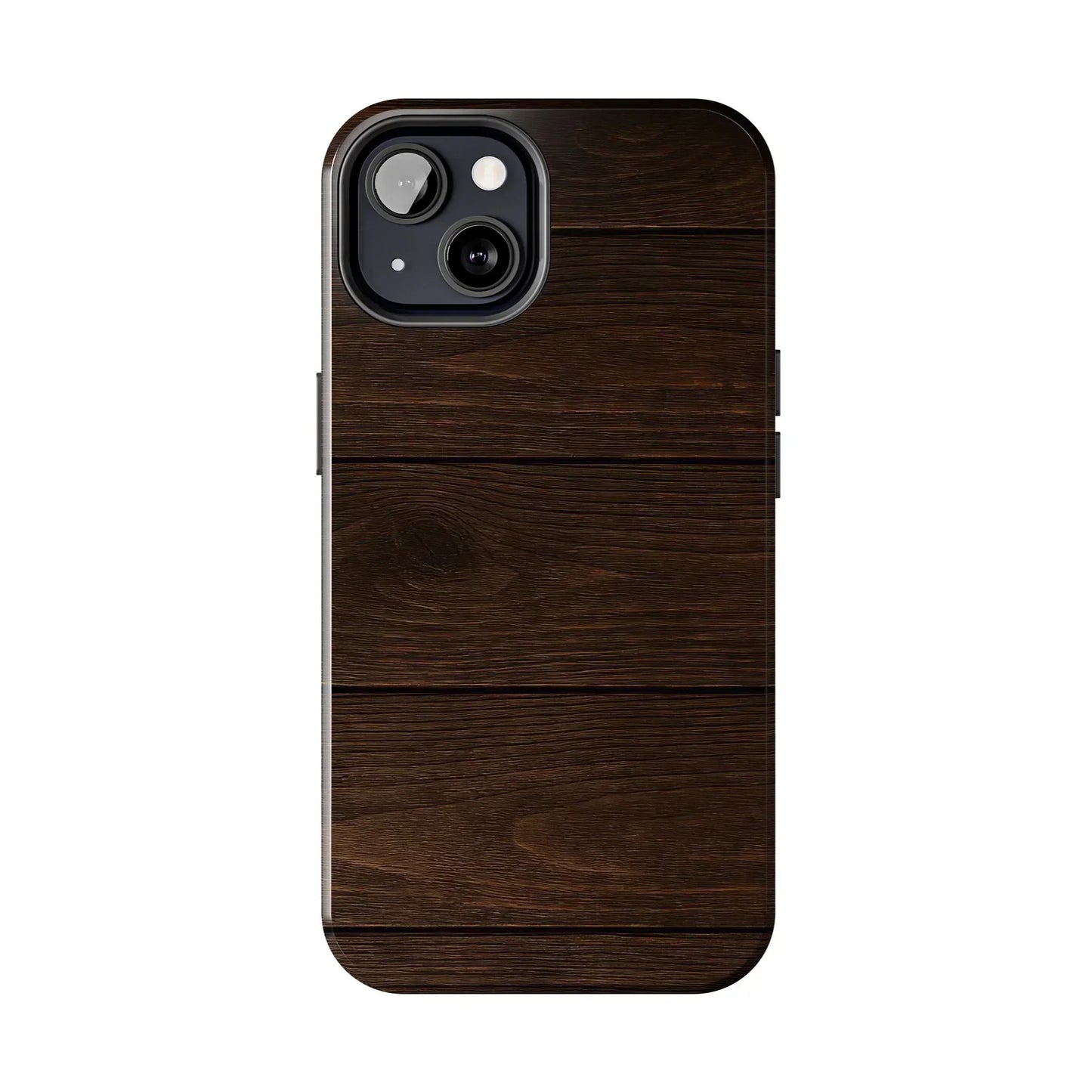 Dark Wood Grain Phone Case for iPhone and Galaxy - KarArmDesign
