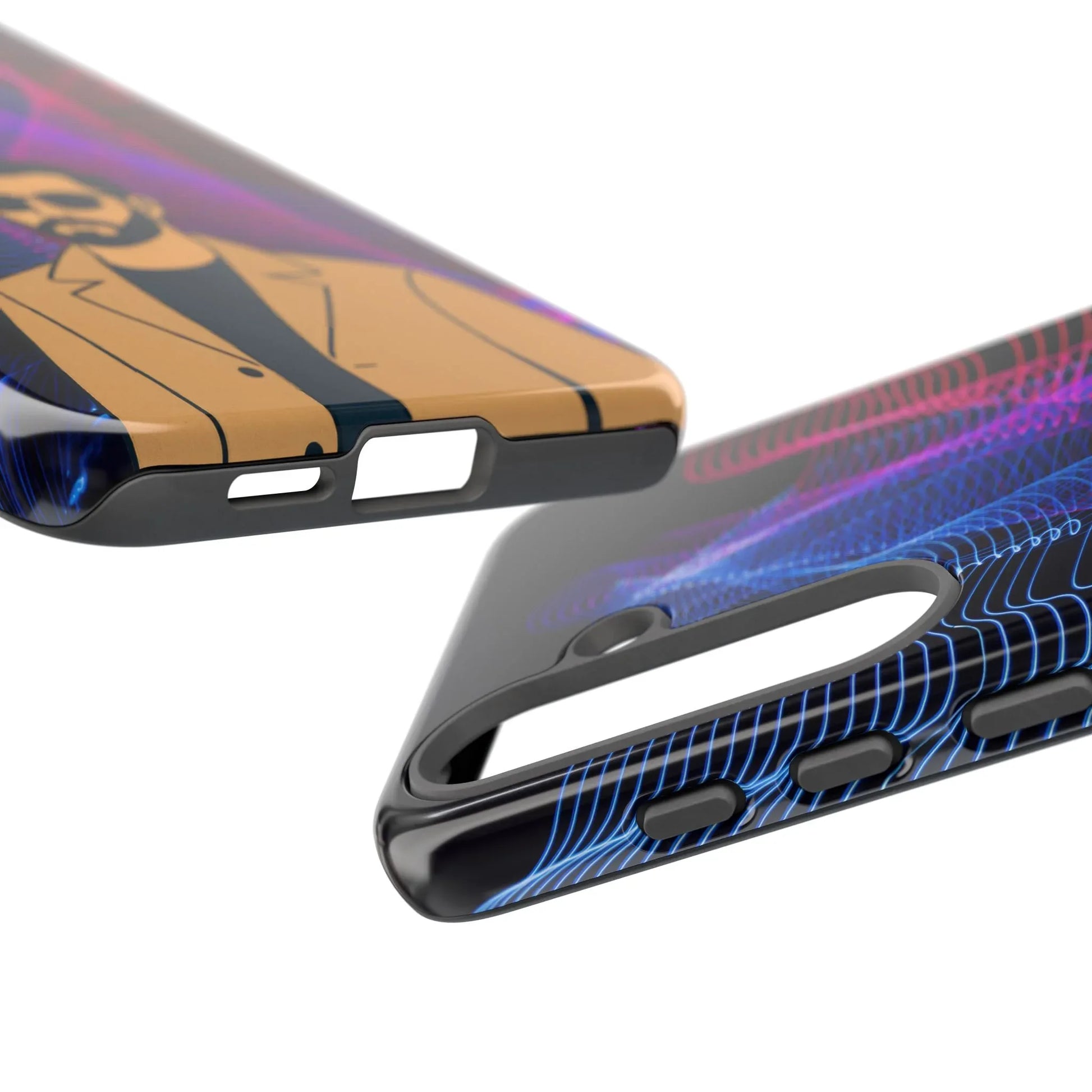 Bearded Style Phone Case for iPhone 11-17 and Galaxy S20-S25 - KARARMDESIGN