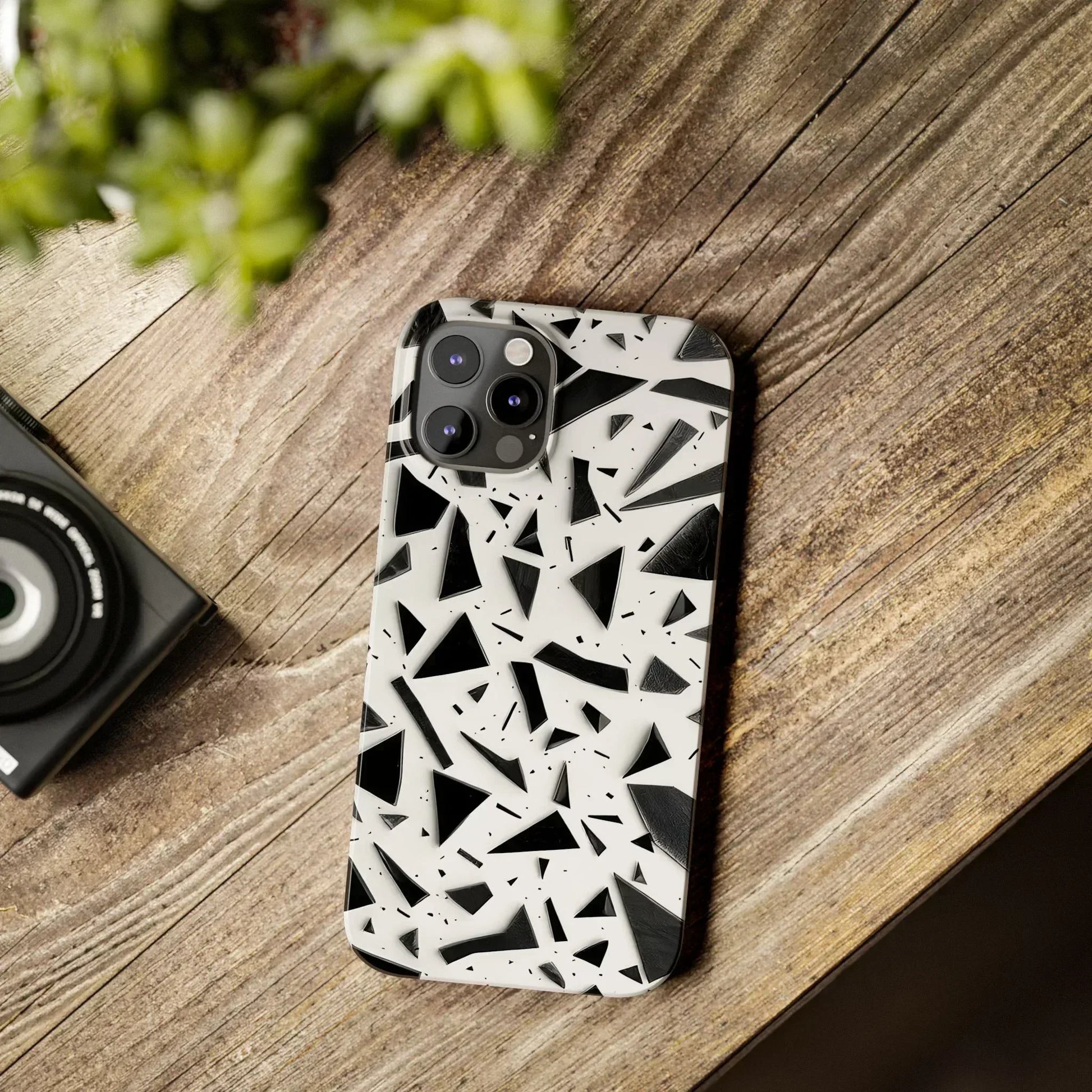 Abstract Slim Phone Case for iPhone 11-17 - KARARMDESIGN