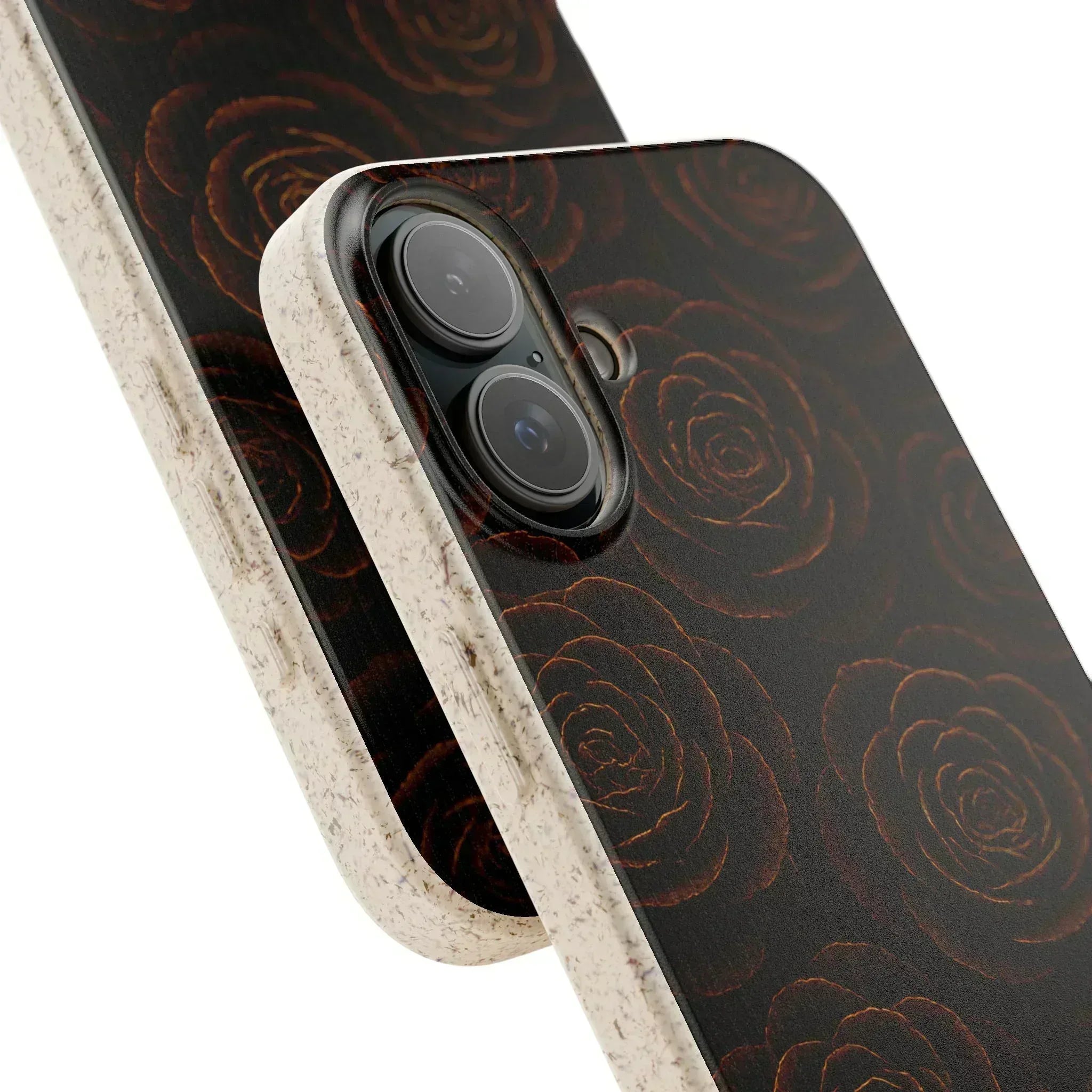 Wooden Roses Phone Case for iPhone 11-16 and Samsung Galaxy S20-S22 - KARARMDESIGN