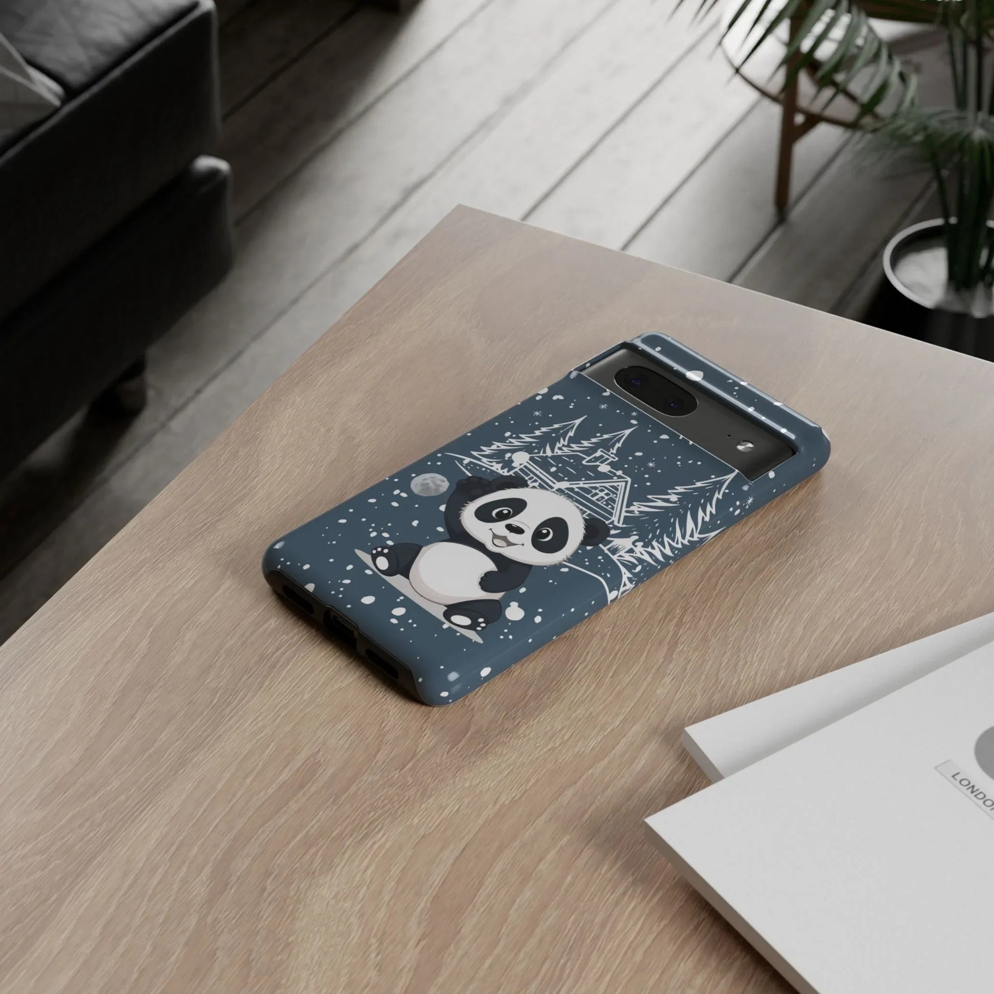 Cute Panda Phone Case for Samsung Galaxy and Google Pixel - KARARMDESIGN