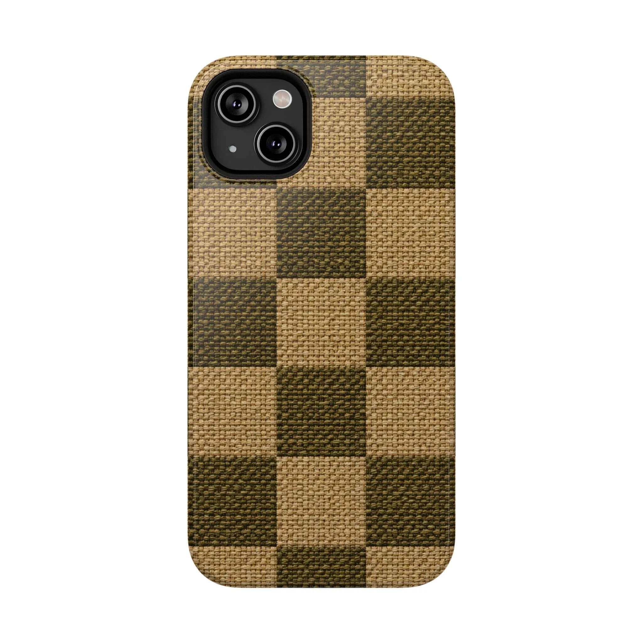 Rustic Woven Phone Case for iPhone 11-17 and Galaxy S21-S22 - KARARMDESIGN