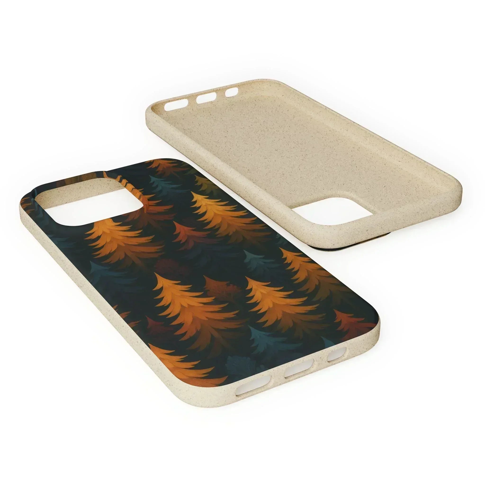 Eco Forest Biodegradable Phone Case for iPhone 11-16 and Galaxy S20-S22 - KARARMDESIGN
