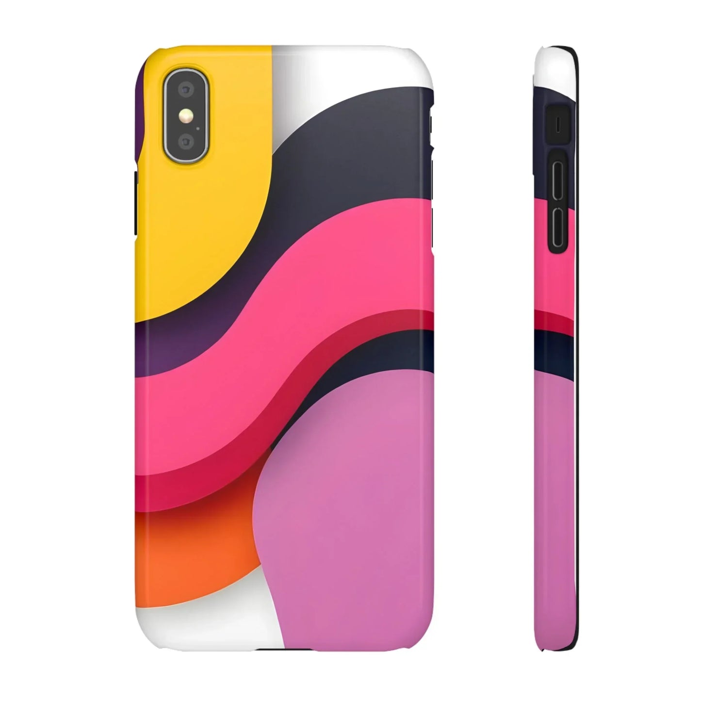 Abstract Phone Case for iPhone 7-16 and Samsung Galaxy S10-S25 Models - KarArmDesign