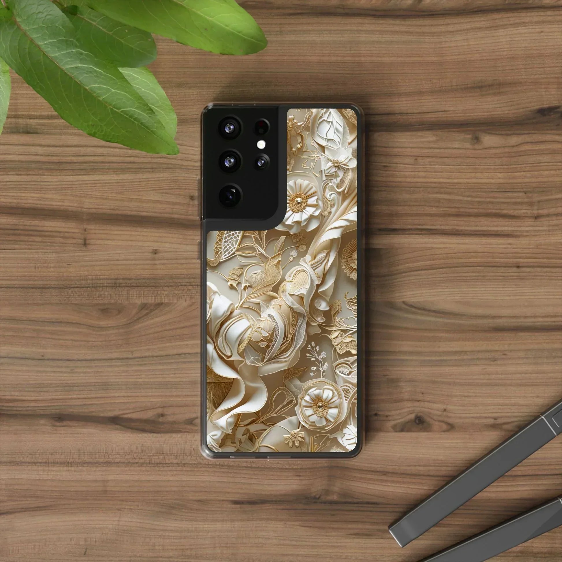 Minimalist Clear Phone Case for iPhone 12-16 and Samsung Galaxy S21 Models - KarArmDesign
