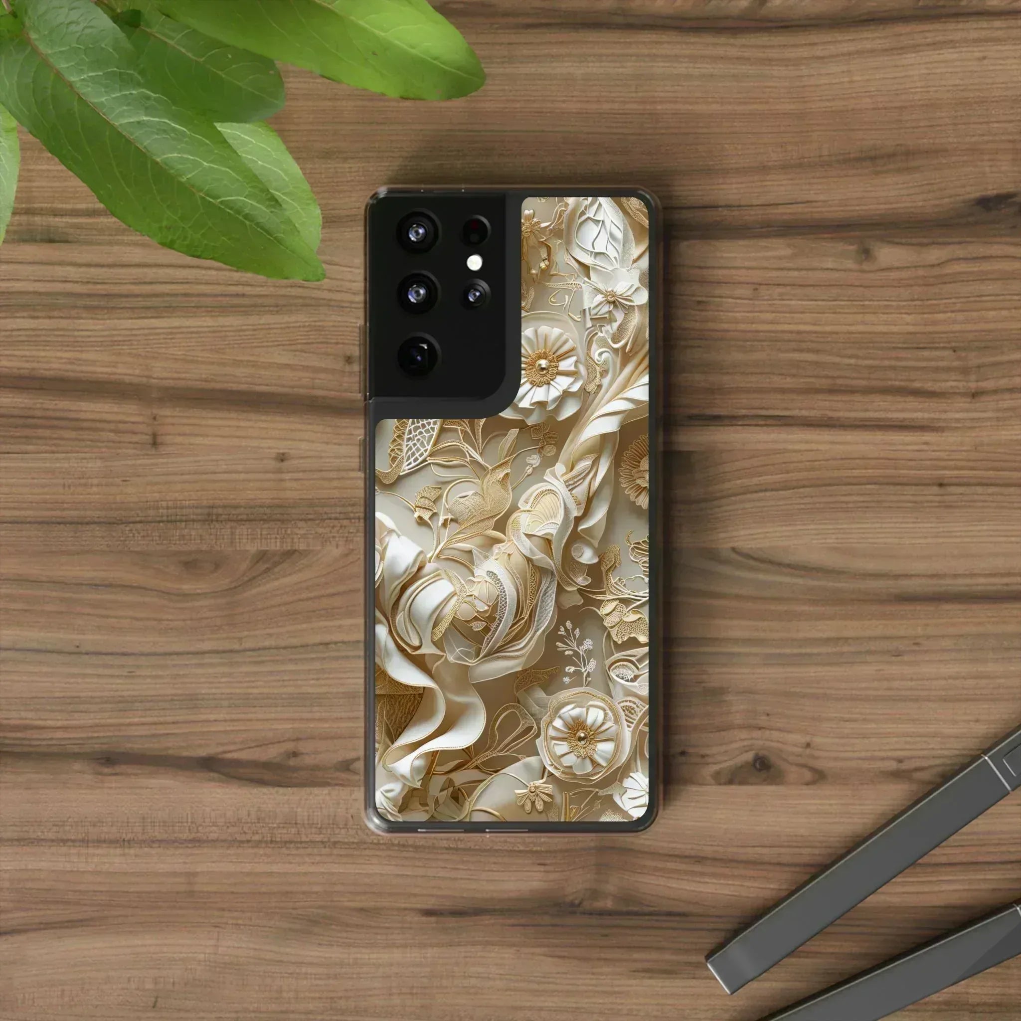 Minimalist Clear Phone Case for iPhone 12-16 and Samsung Galaxy S21 - KARARMDESIGN