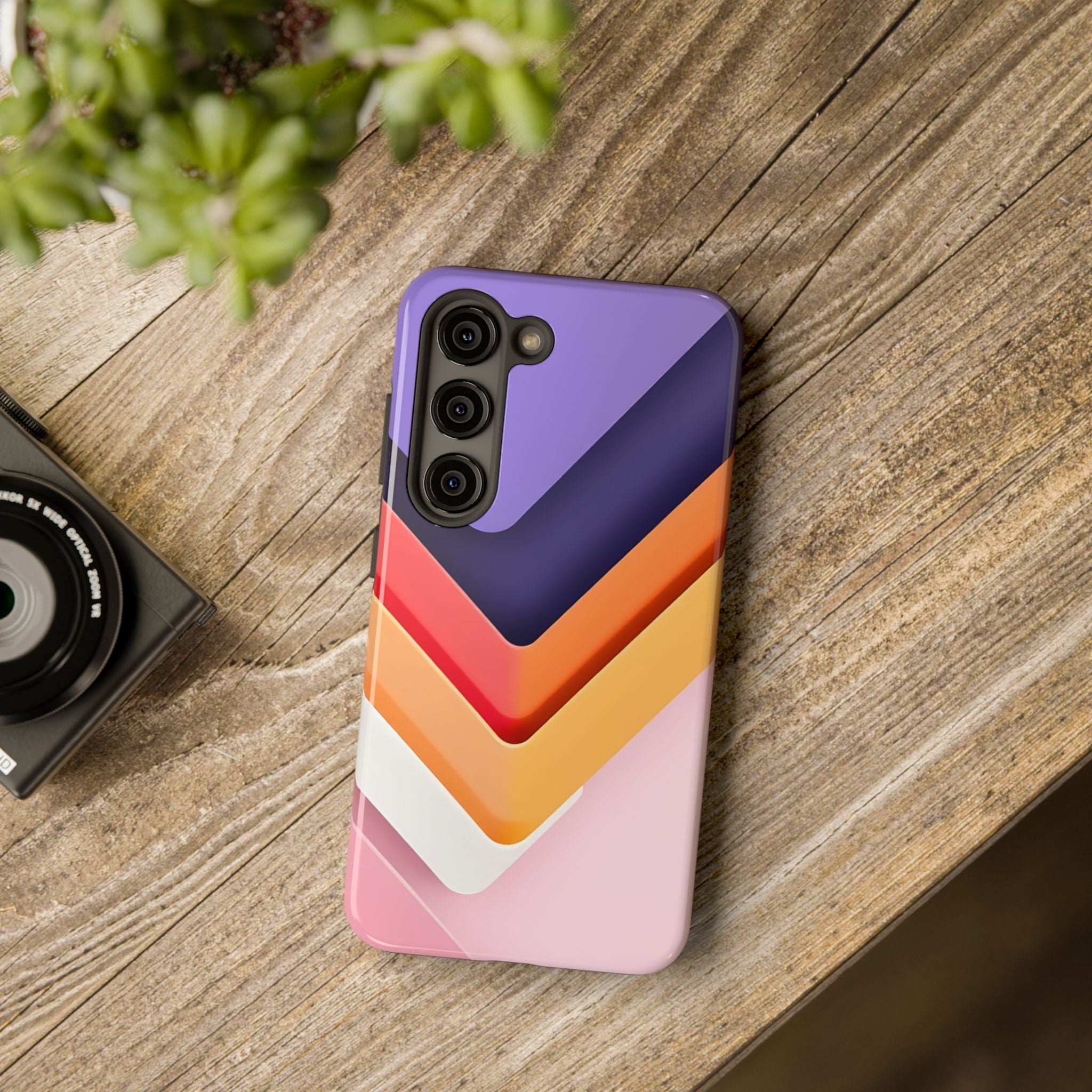 Geometric Chevron Tough Case for iPhone & Samsung Galaxy