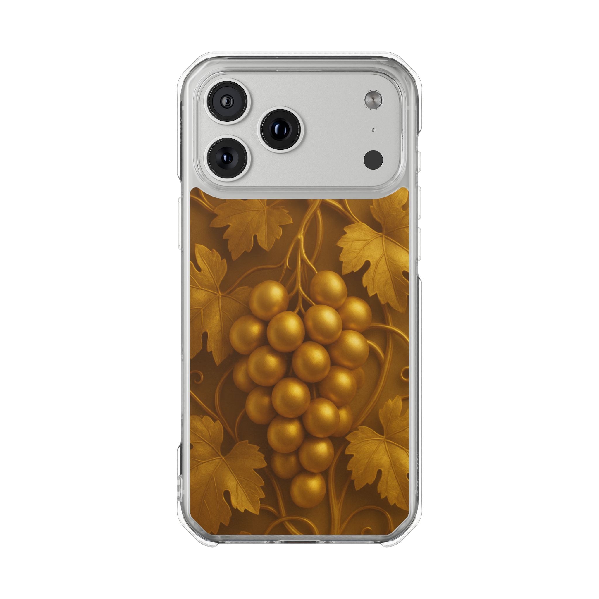 Golden Grapes Phone Case for iPhone 14-17