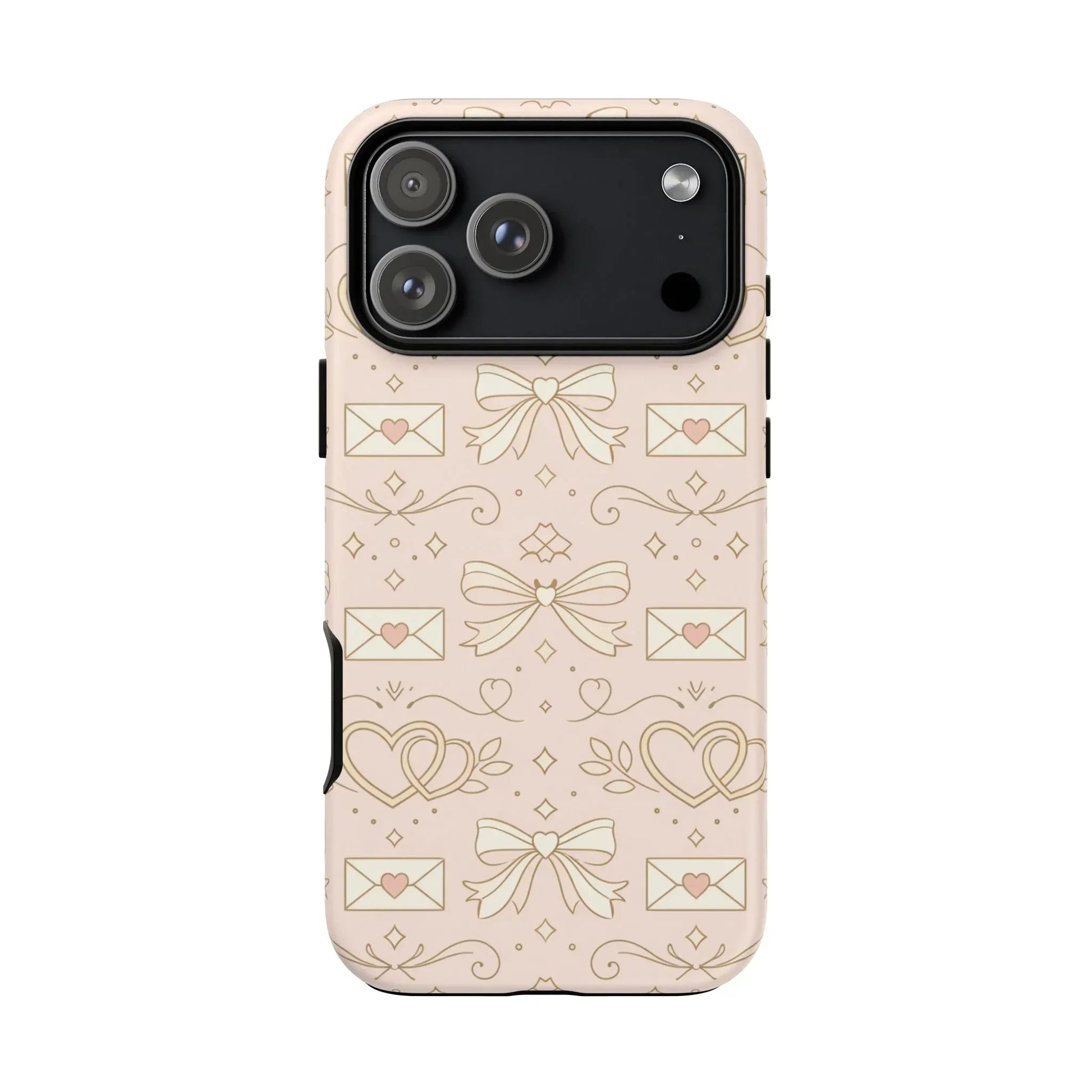Sweet Romance Tough Phone Case for iPhone 11–17 & Galaxy S10–S25 - KARARMDESIGN