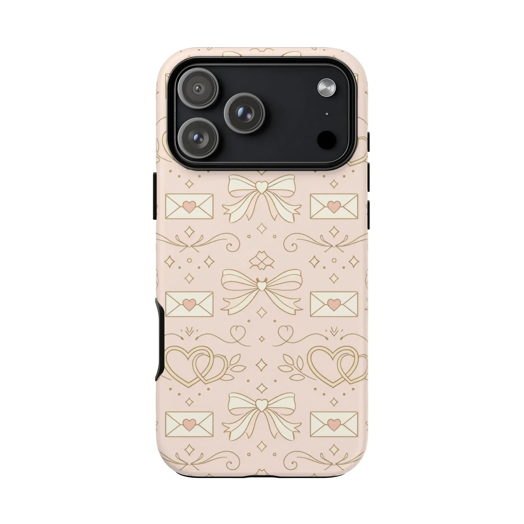 Sweet Romance Tough Phone Case for iPhone 11–17 & Galaxy S10–S25 - KARARMDESIGN