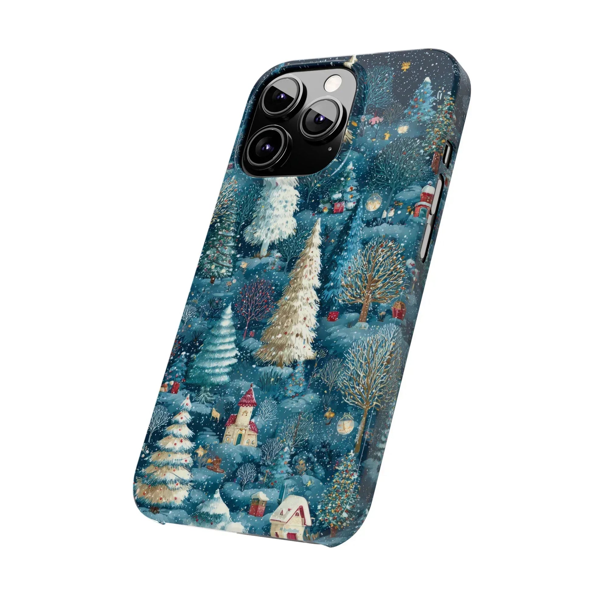 Frosty Forest Phone Case for iPhone 11-17 - KARARMDESIGN