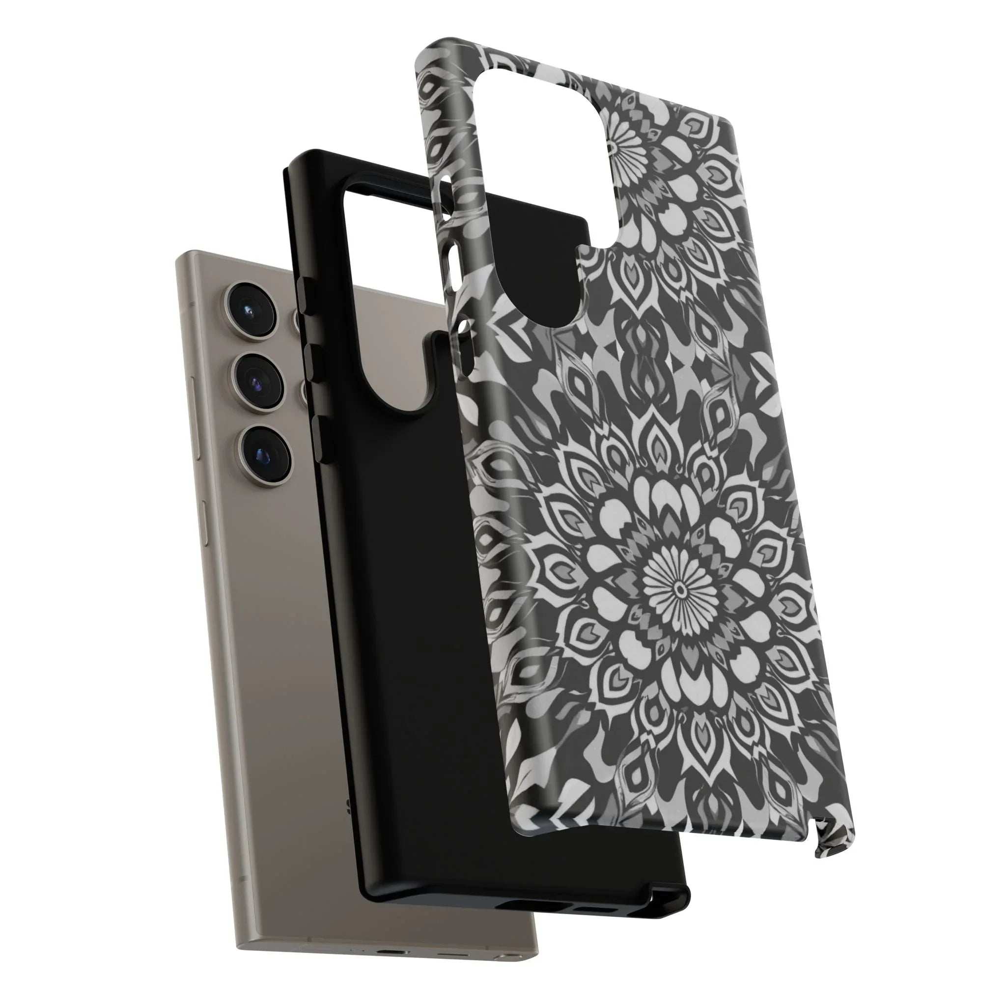 Mandala Phone Case for iPhone and Galaxy - KARARMDESIGN