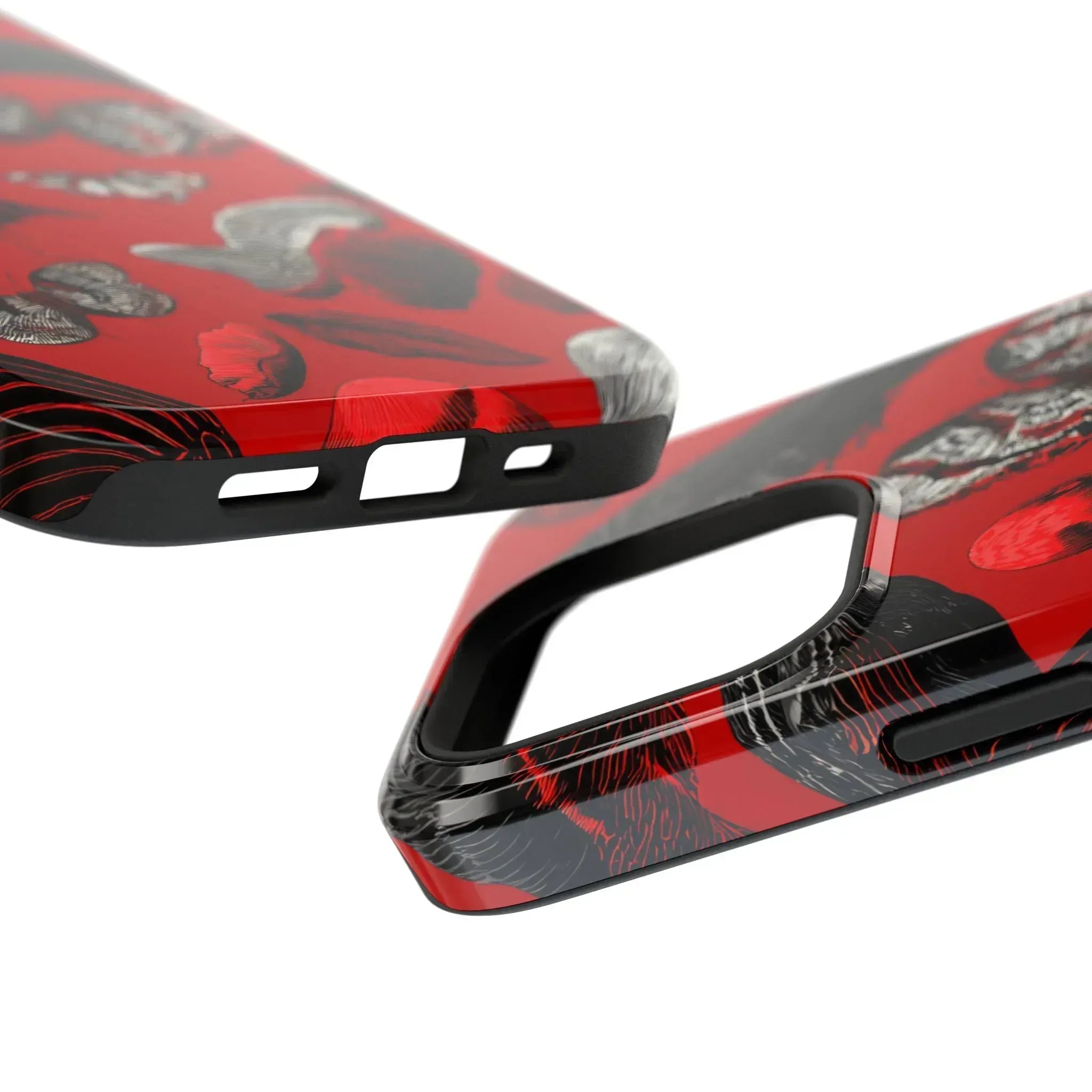 Crimson Wilderness Phone Case for iPhone 11-17 - KARARMDESIGN