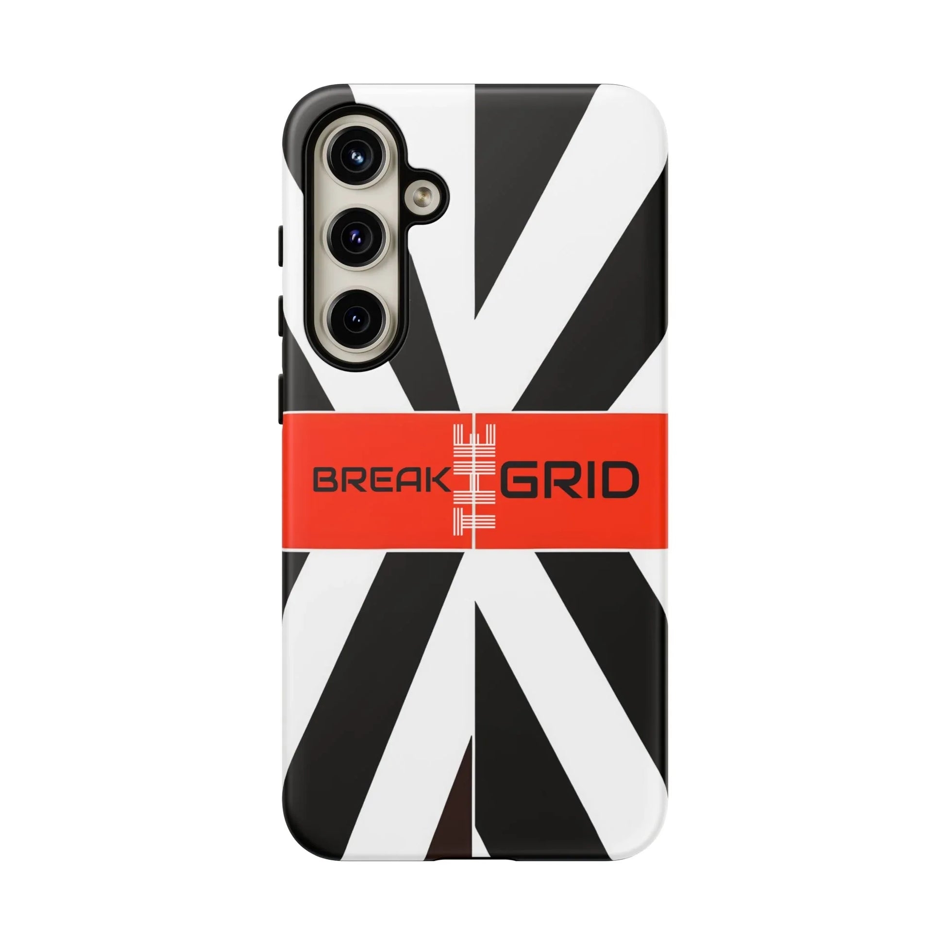 Break The Grid Phone Case for iPhone 11–16 and Galaxy S20–S25 - KARARMDESIGN