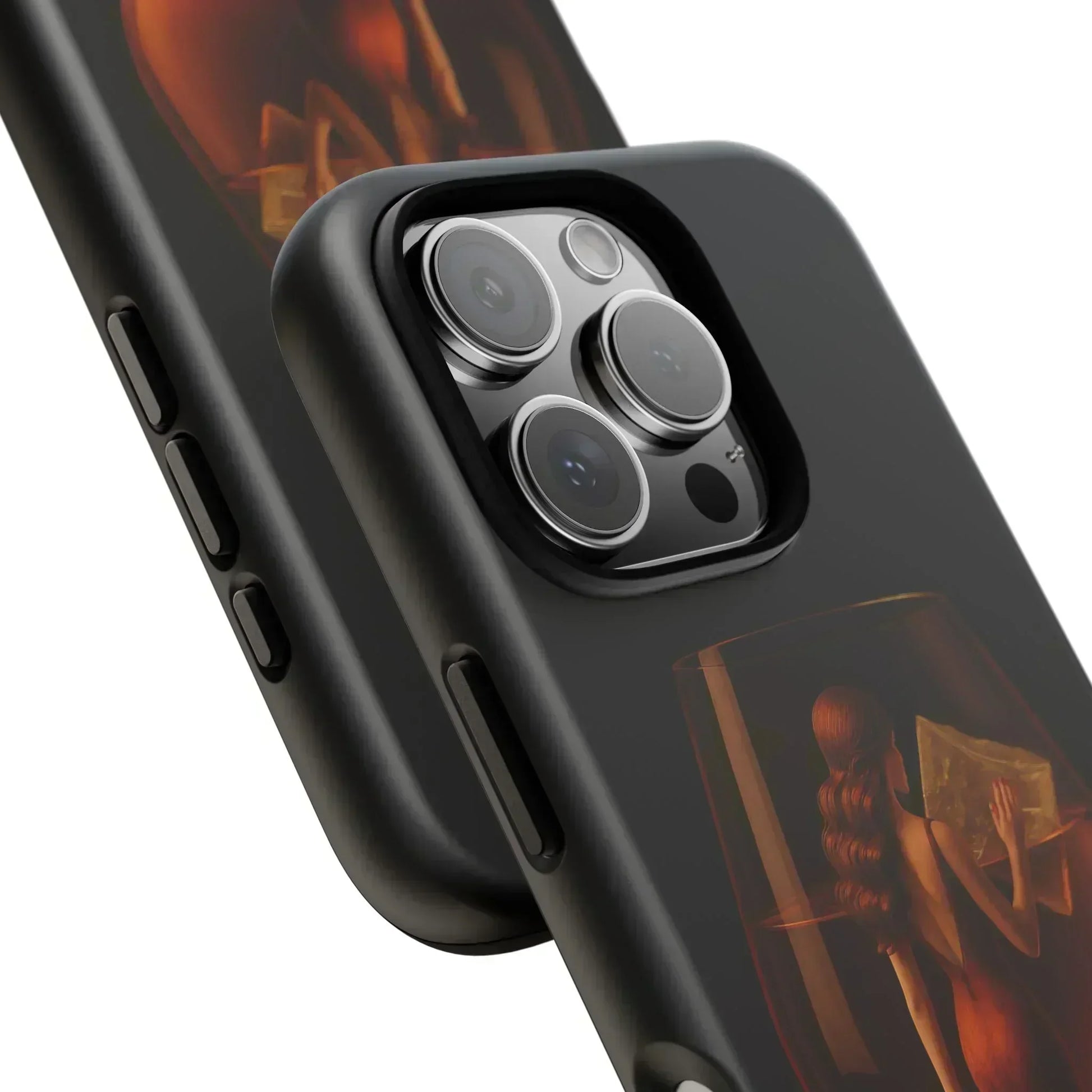 Elegant Midnight Lady Phone Case for iPhone 8-16 and Google Pixel up to 9 Models - KarArmDesign
