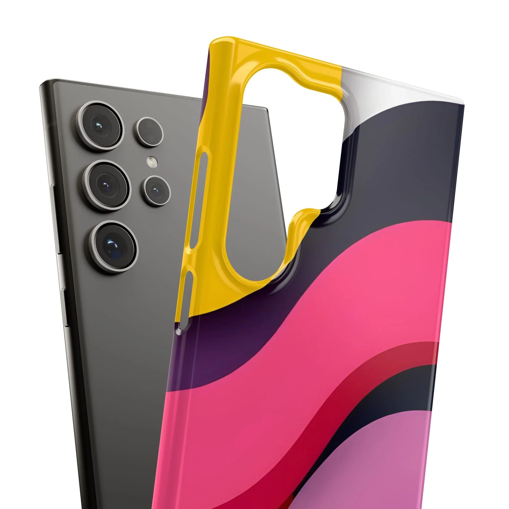 Abstract Phone Case for iPhone 11-17 and Galaxy S20-S25 - KARARMDESIGN