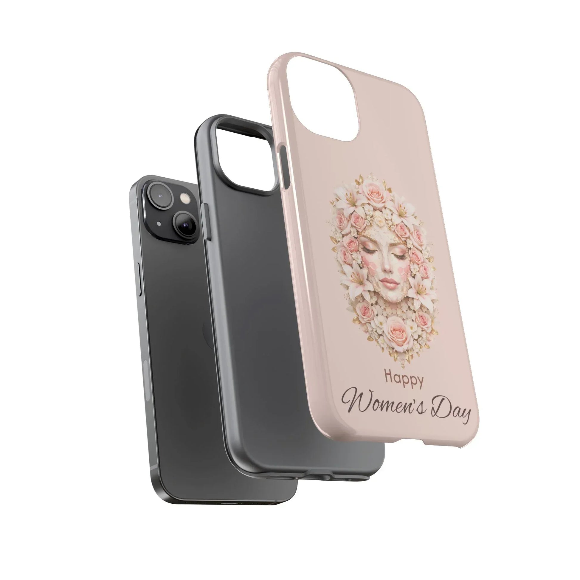 She Blooms Phone Case for iPhone 8-17 - KARARMDESIGN