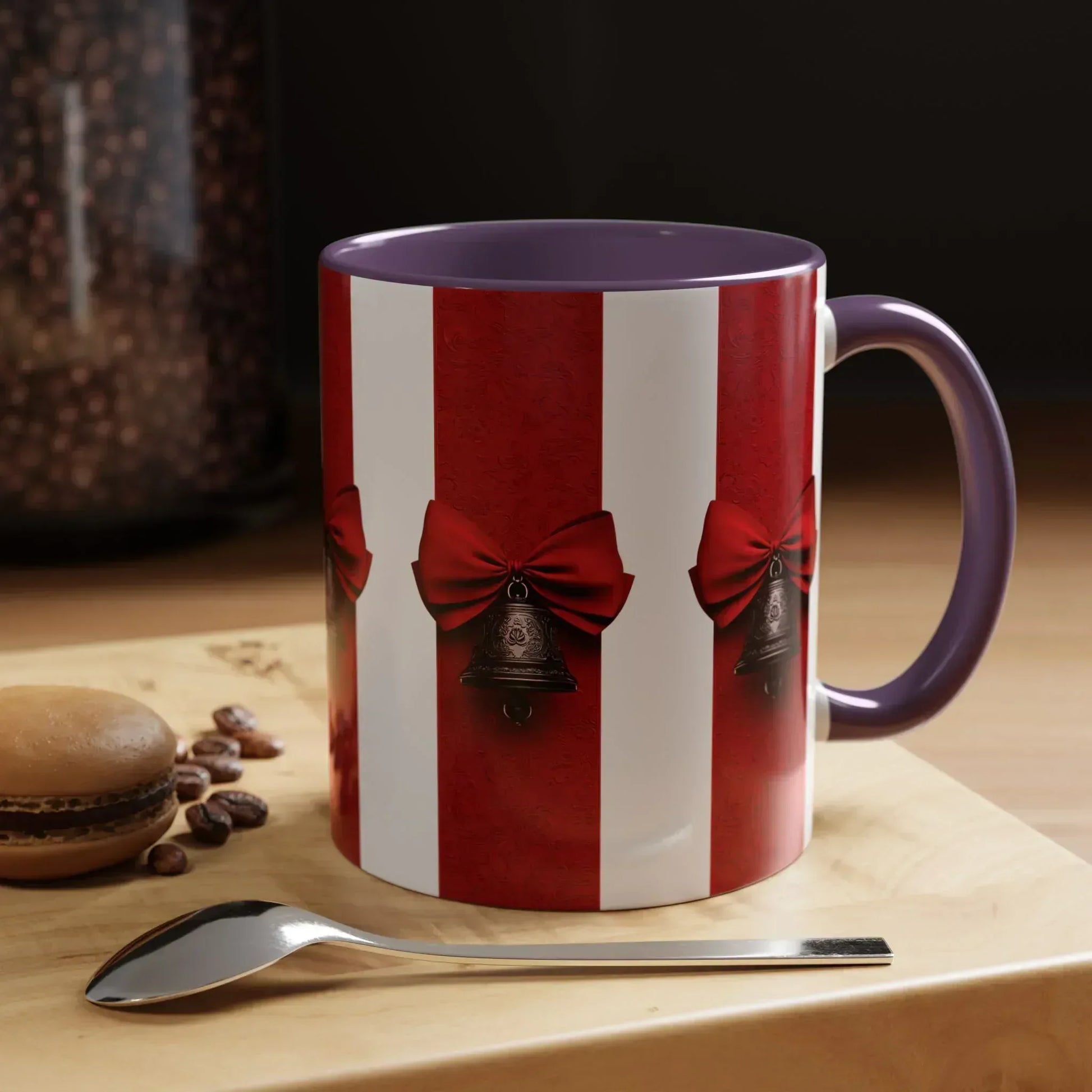 Holiday Bells Mug - Accent Coffee Mug (11, 15oz) - KARARMDESIGN
