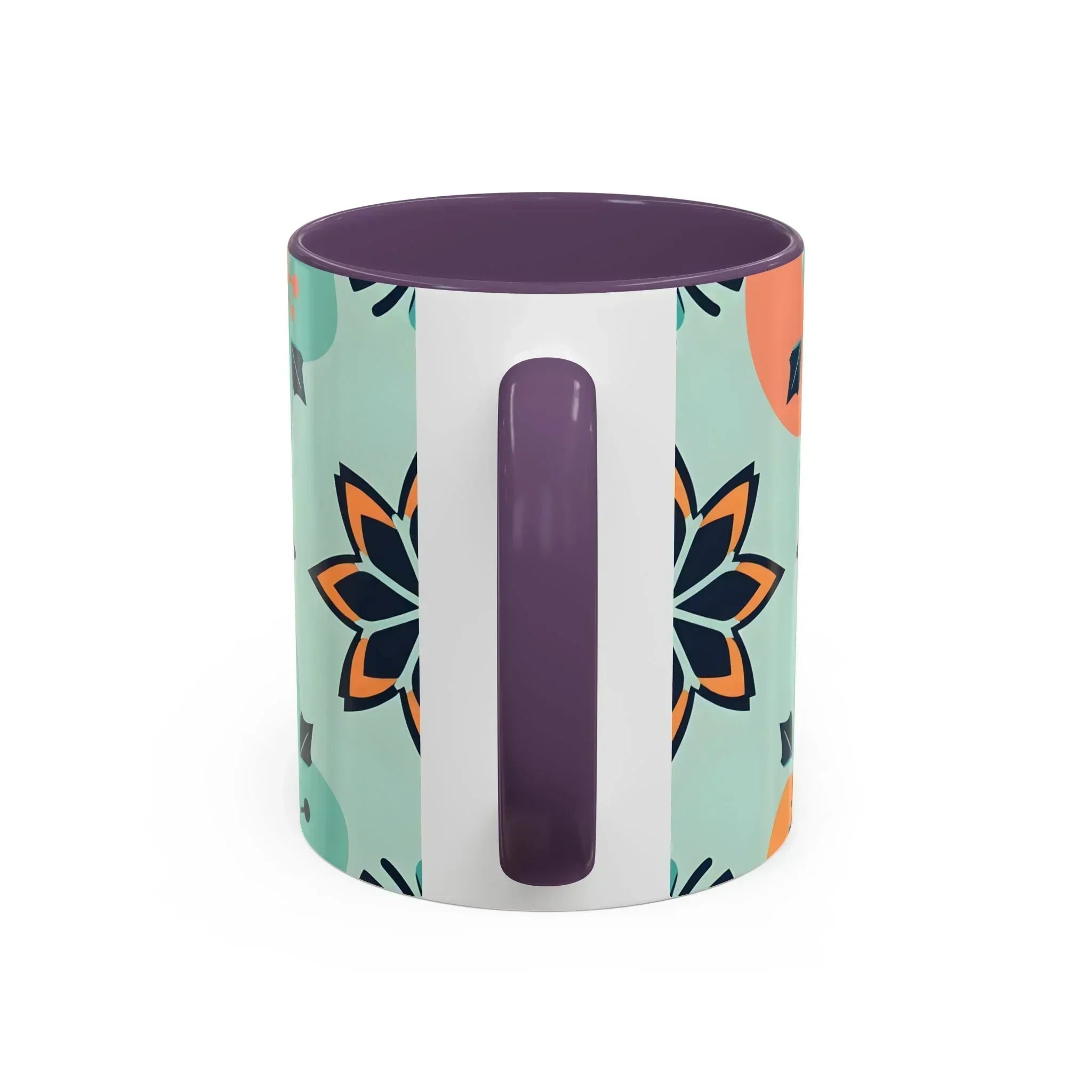 Floral Ornament Coffee Mug – 11oz - KARARMDESIGN