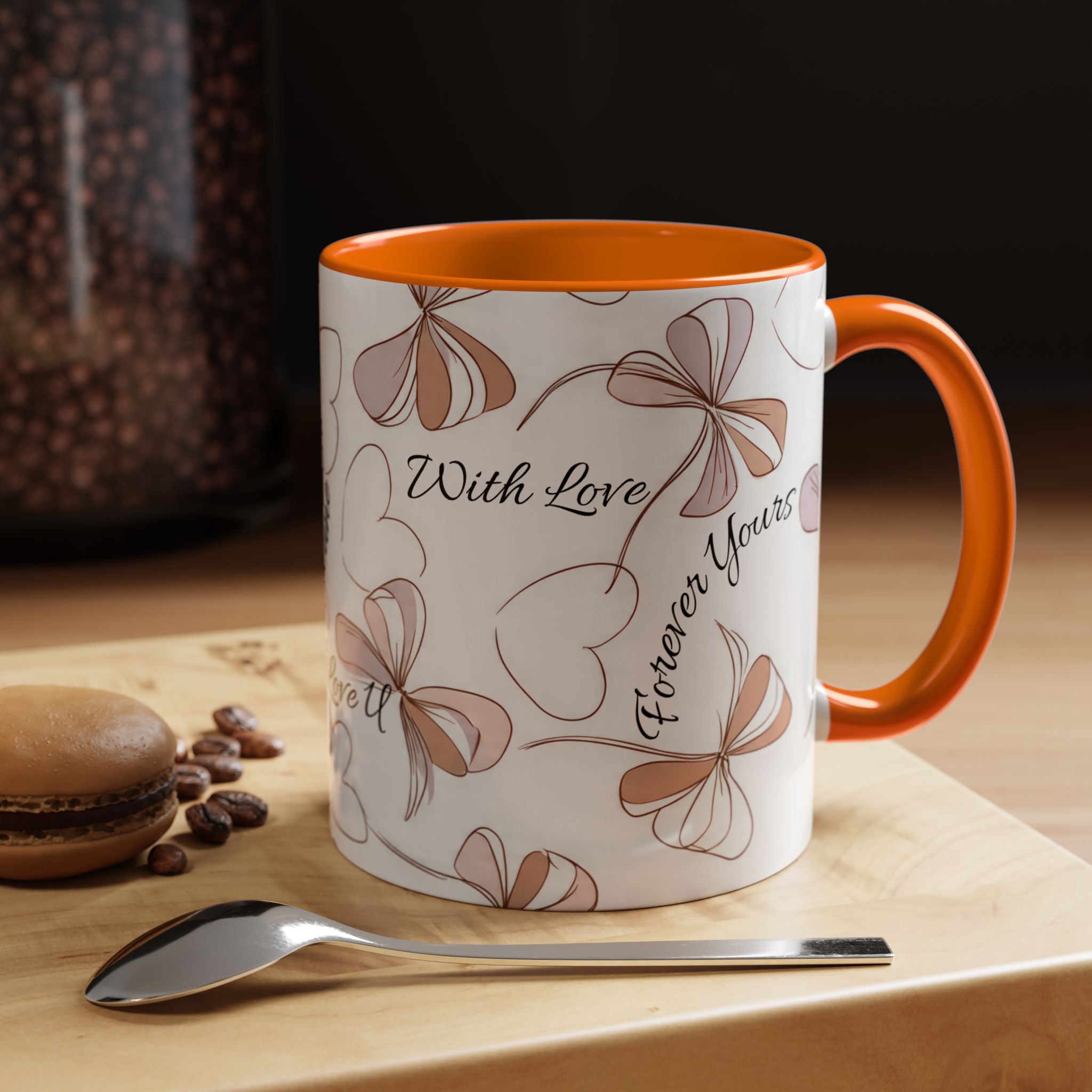 Love Messages Accent Coffee Mug (11, 15oz)