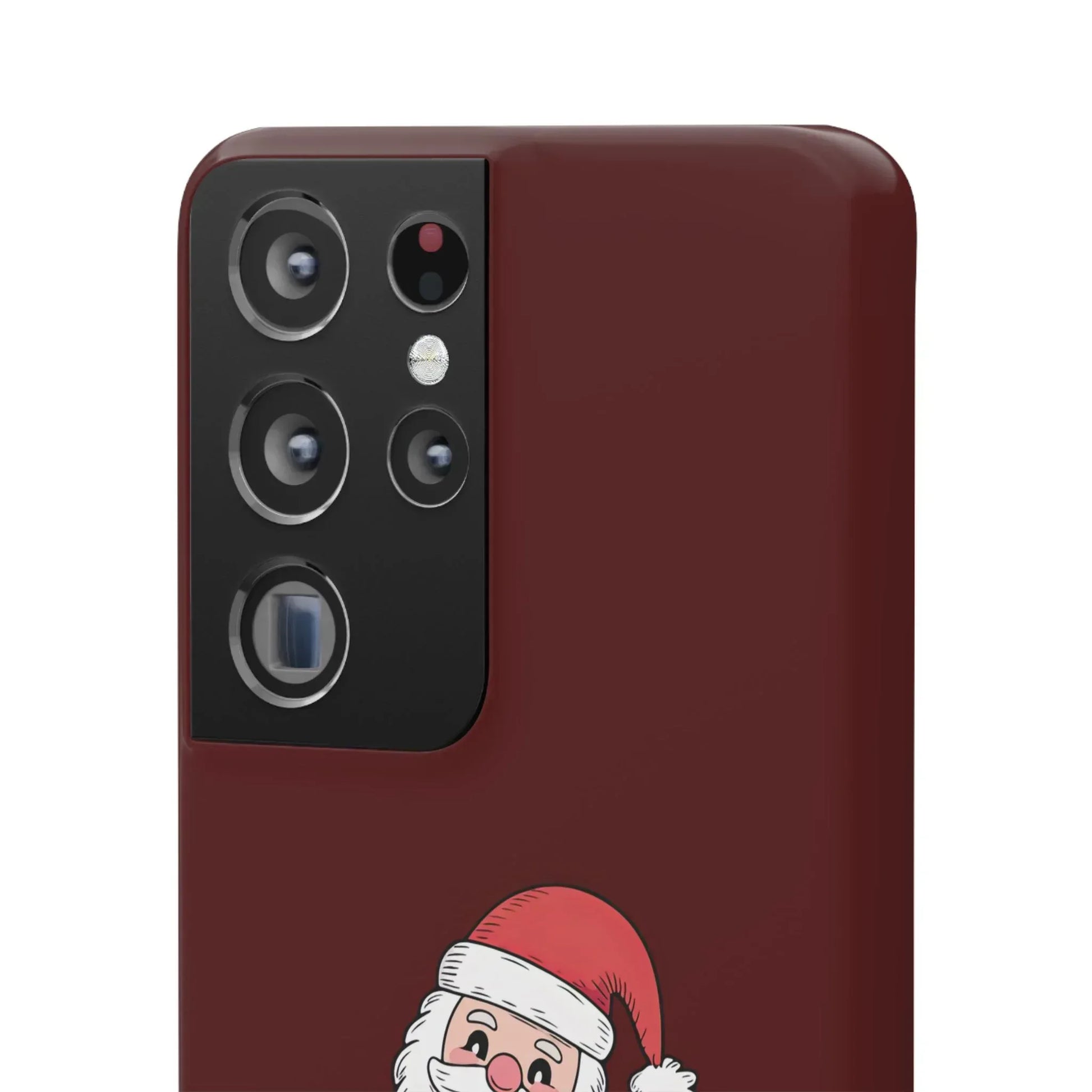 Crimson Claus Phone Case for iPhone 8-17 and Galaxy S20-S25 - KARARMDESIGN