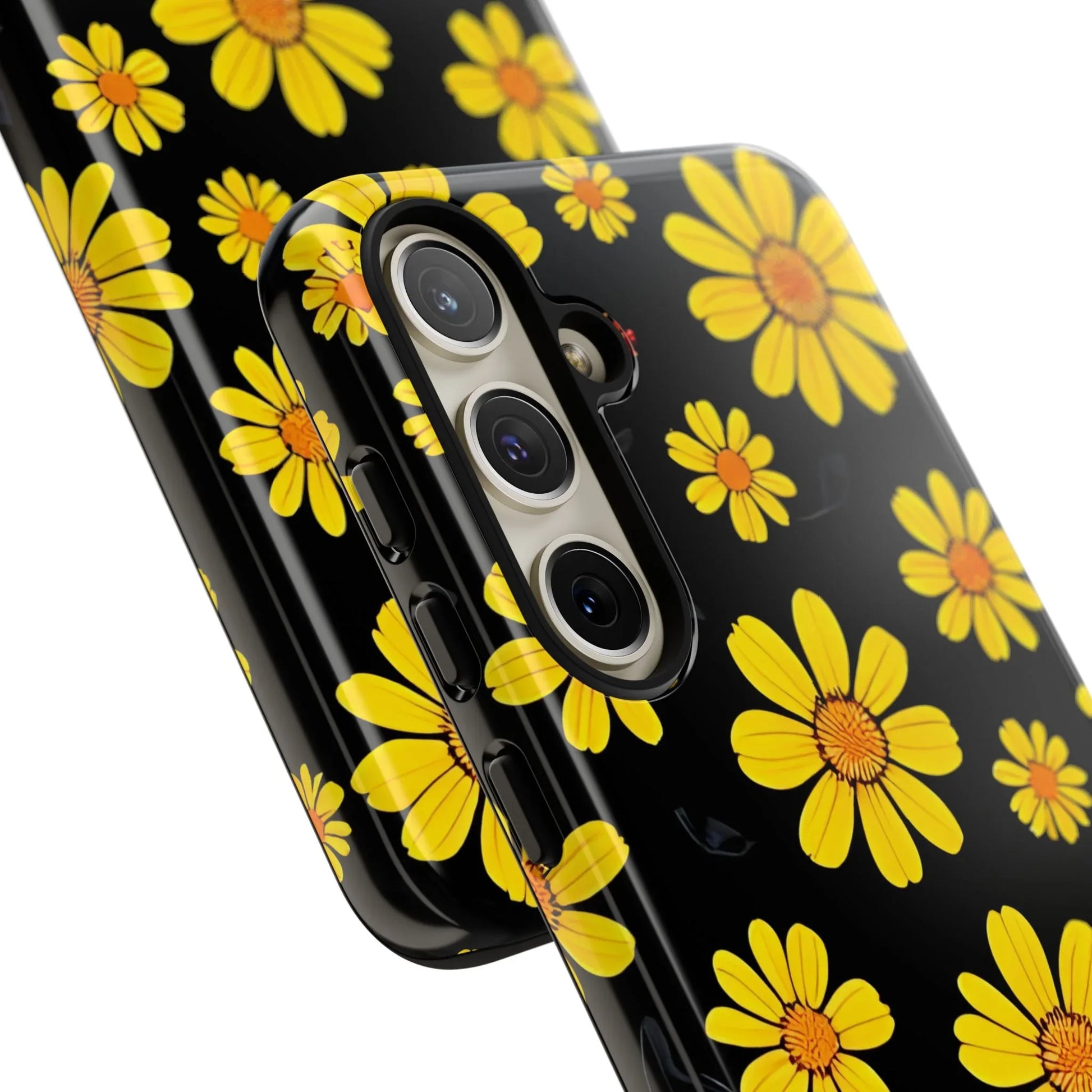 Elegant Floral Phone Case for Samsung Galaxy S20-S25 - KARARMDESIGN