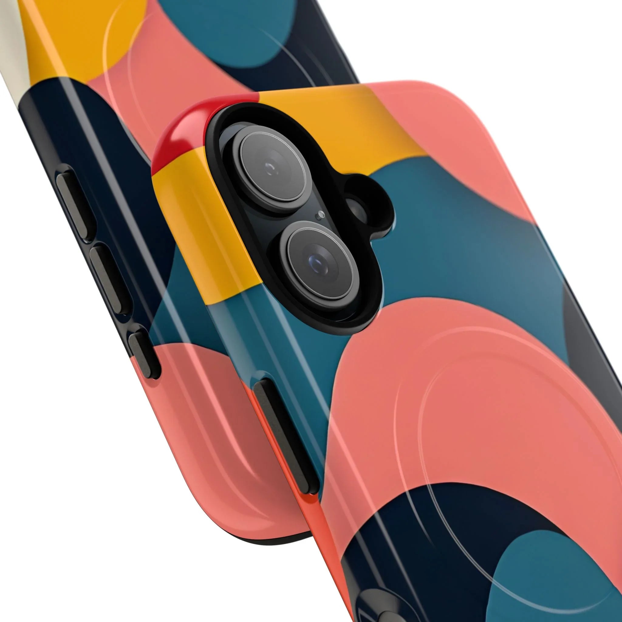 Colorful Abstract Art Phone Case for iPhone 13-17 - KARARMDESIGN