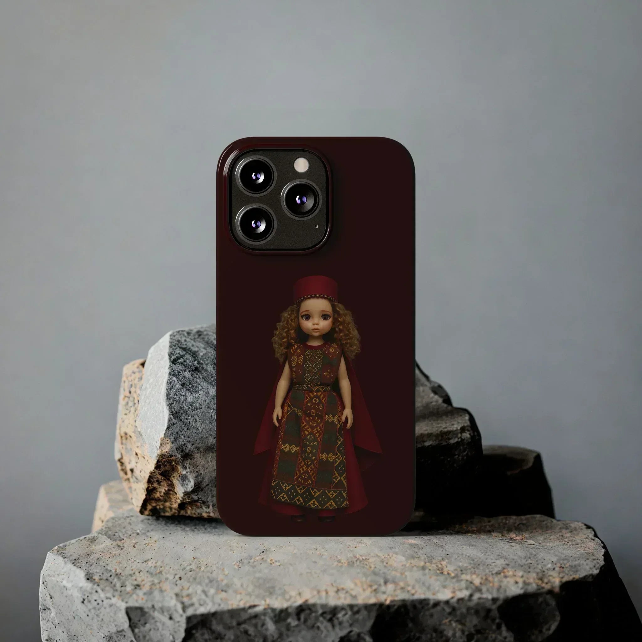 Armenian Doll Phone Case for iPhone 11-17 - KARARMDESIGN