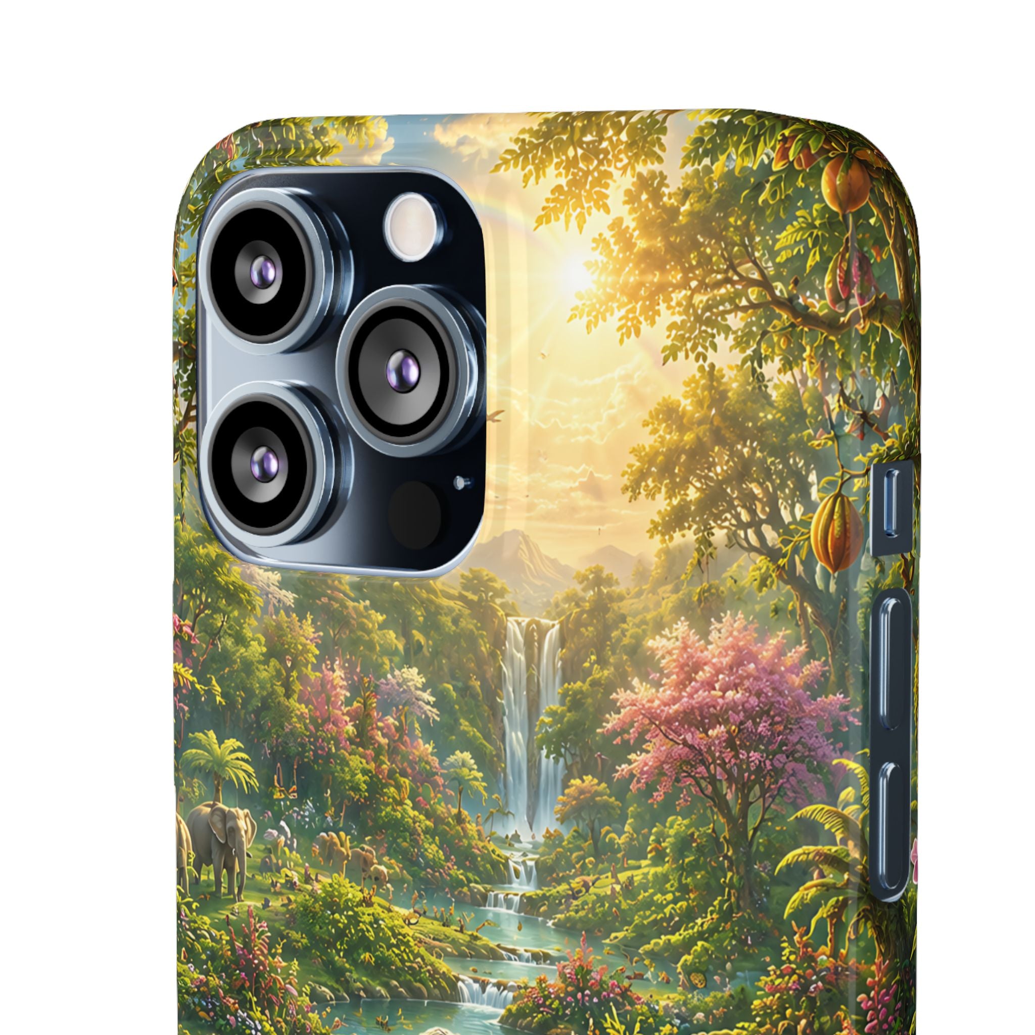 Eternal Eden Phone Case – iPhone 11–17 & Samsung Galaxy S20–S26
