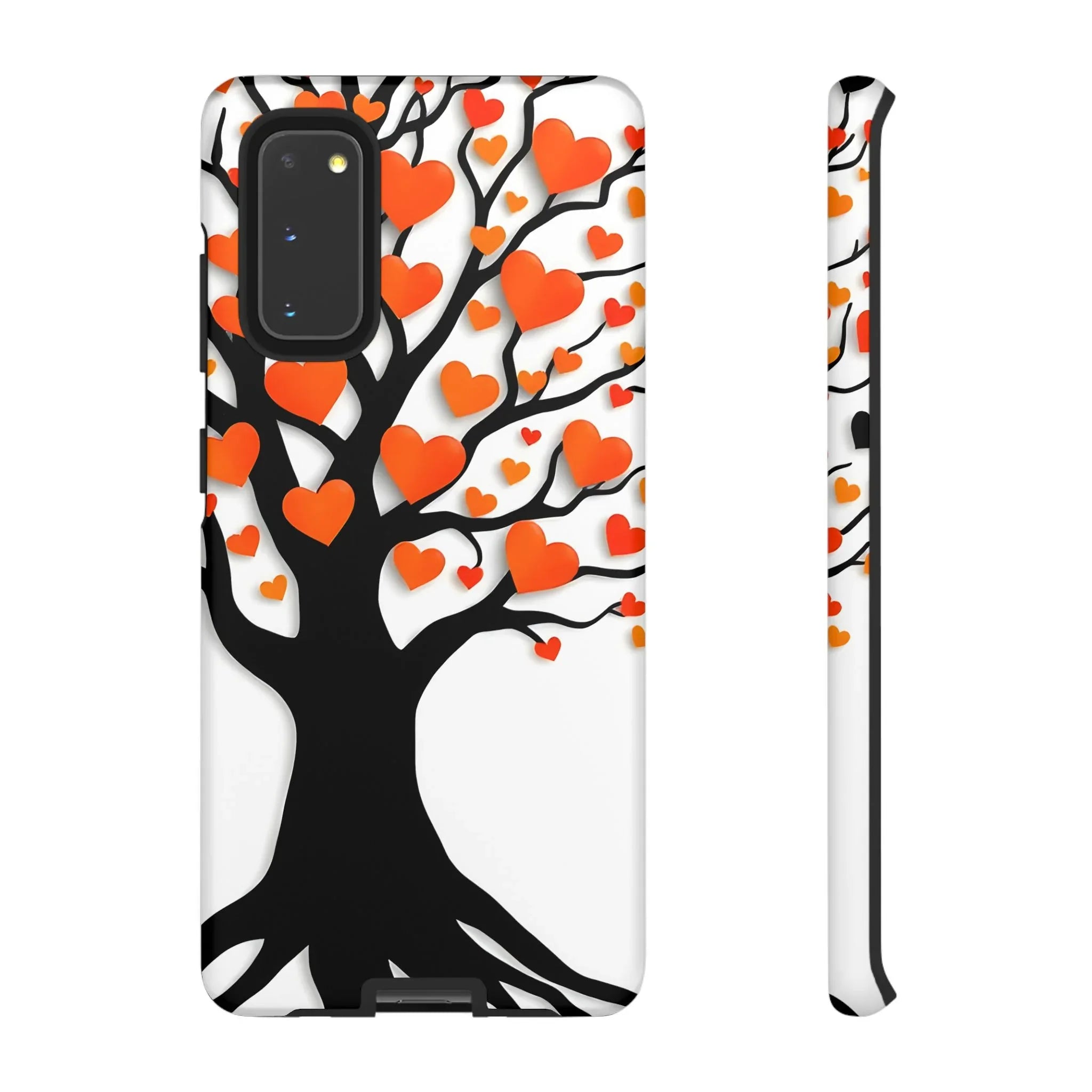 Heart Design Phone Case for iPhone 11–17 and Galaxy S20–S25 - KARARMDESIGN