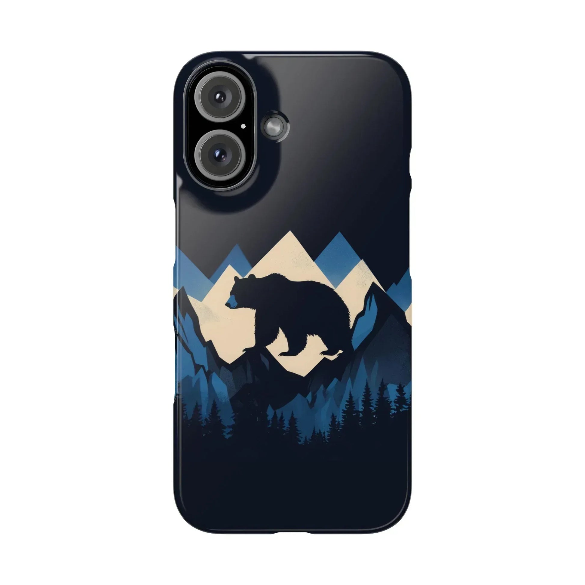 Wild Bear Phone Case for iPhone 11-17 - KARARMDESIGN