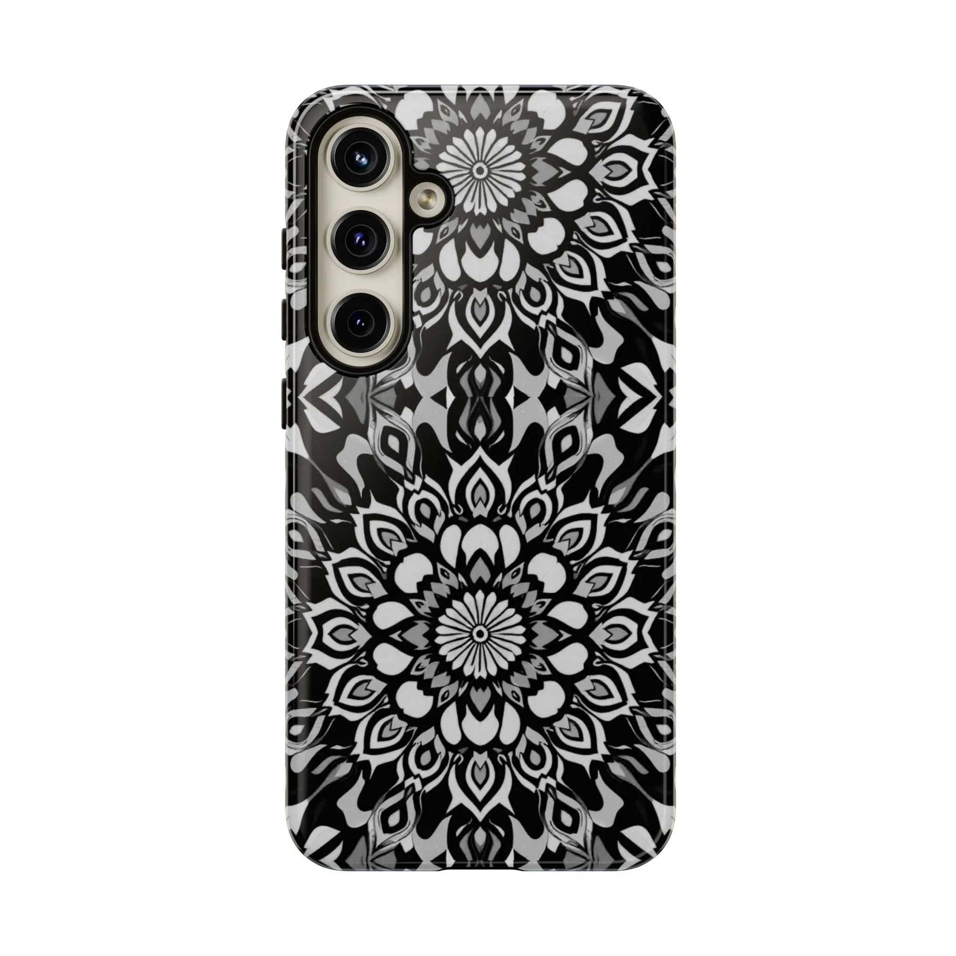 Mandala Phone Case for iPhone and Galaxy - KARARMDESIGN