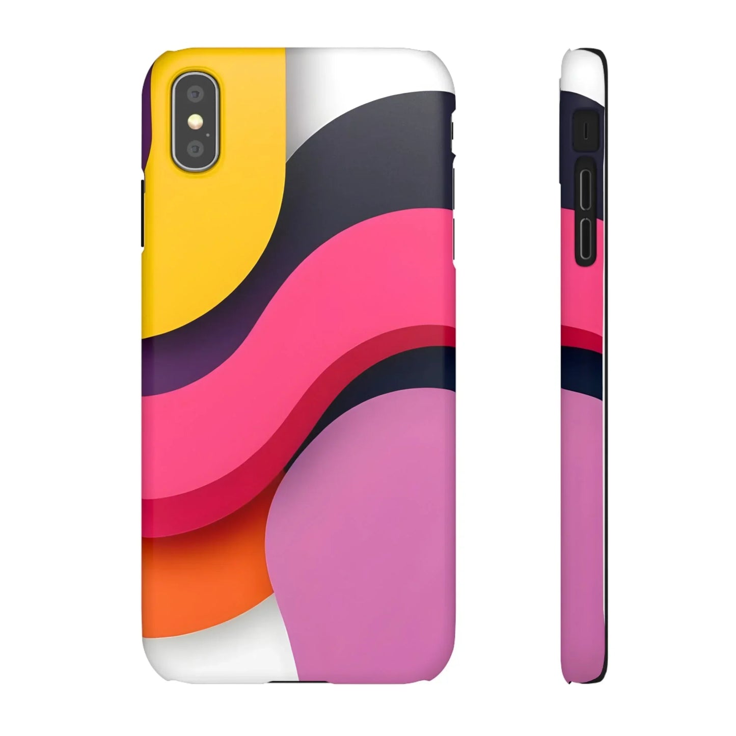 Abstract Phone Case for iPhone 7-16 and Samsung Galaxy S10-S25 Models - KarArmDesign