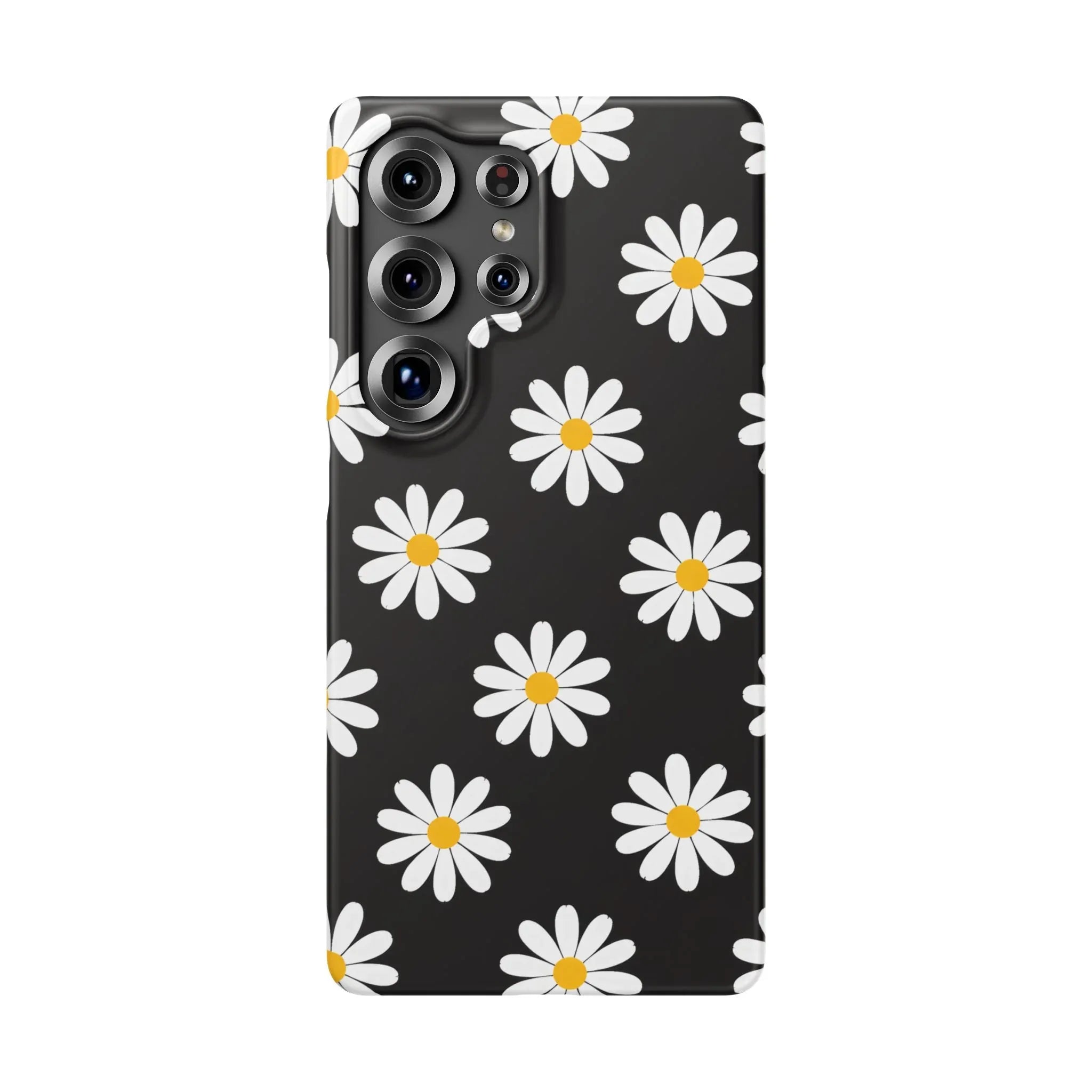 Daisy Charm Phone Case for iPhone 11-17 and Galaxy S20-S25 - KARARMDESIGN