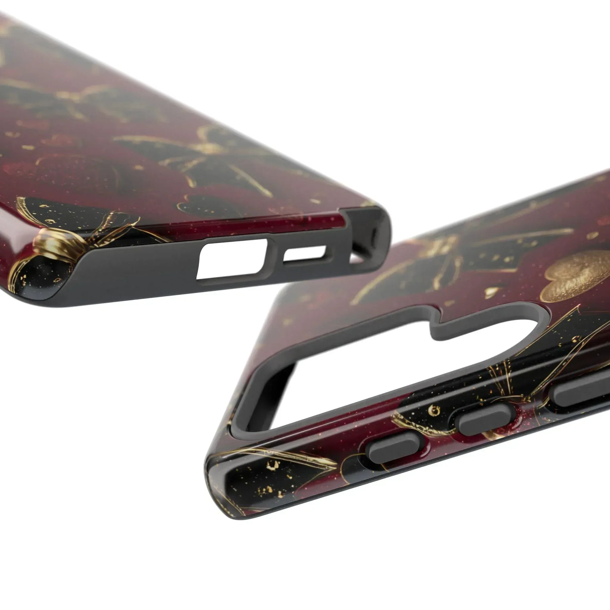 Velvet Valentine Charm Phone Case for iPhone 11-17 and Galaxy S10-S25 - KARARMDESIGN