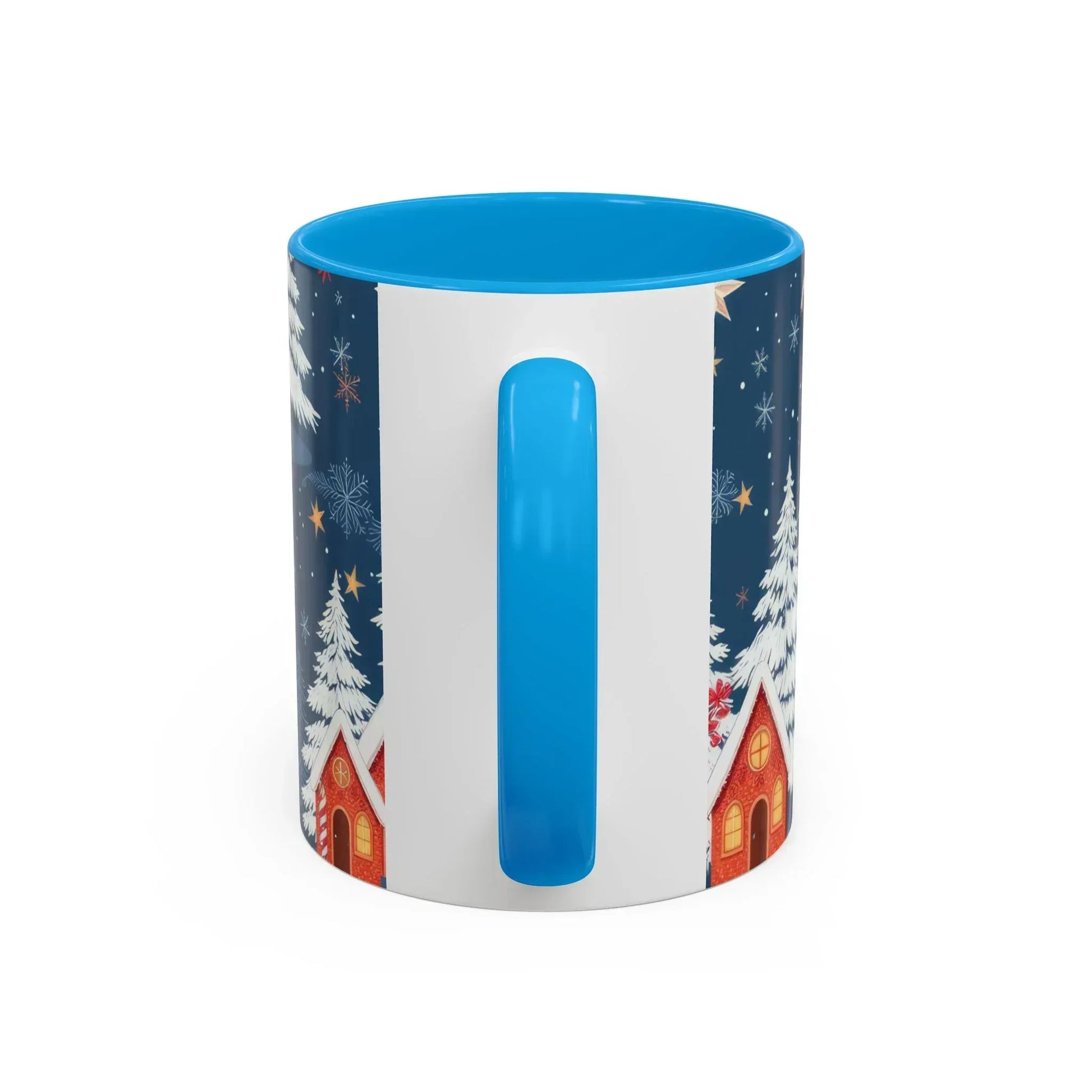Dark Blue Christmas Mug - Colorful Mugs (11oz, 15oz) - KARARMDESIGN