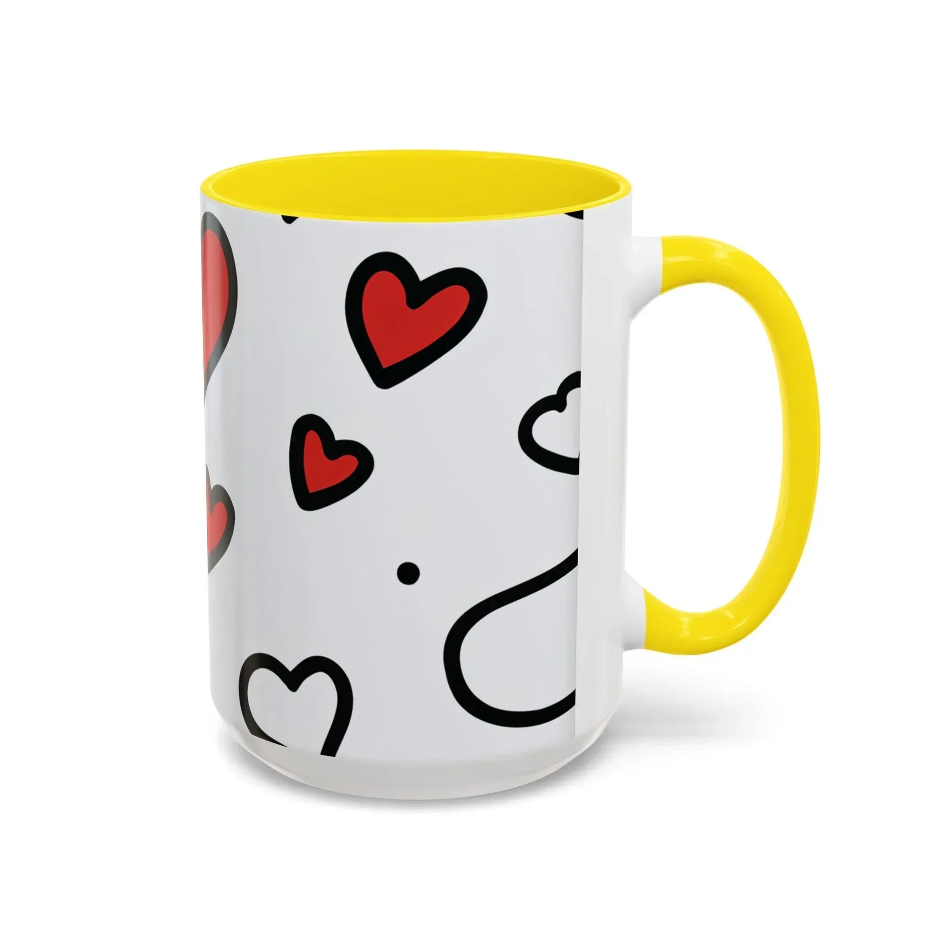 Love Overflow Mug – Accent Coffee Mug (11, 15oz) - KARARMDESIGN
