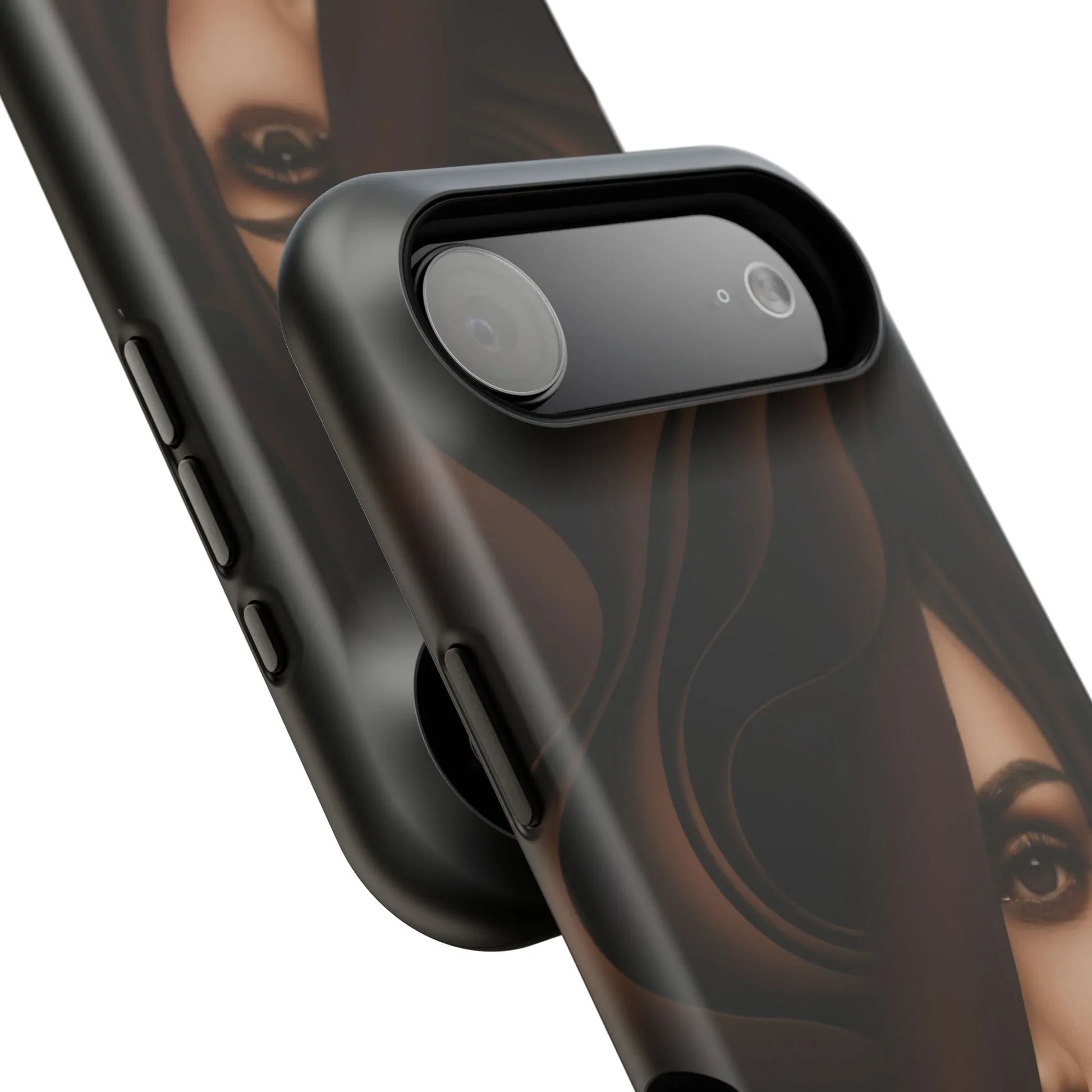 Mystery Woman Phone Case for iPhone 17, Air, Pro, Pro Max - KARARMDESIGN