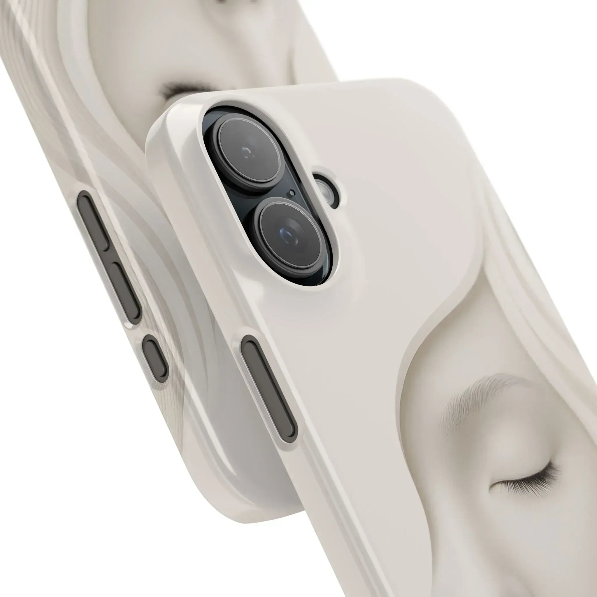 Minimalist Face Phone Case for iPhone 11-17 - KARARMDESIGN