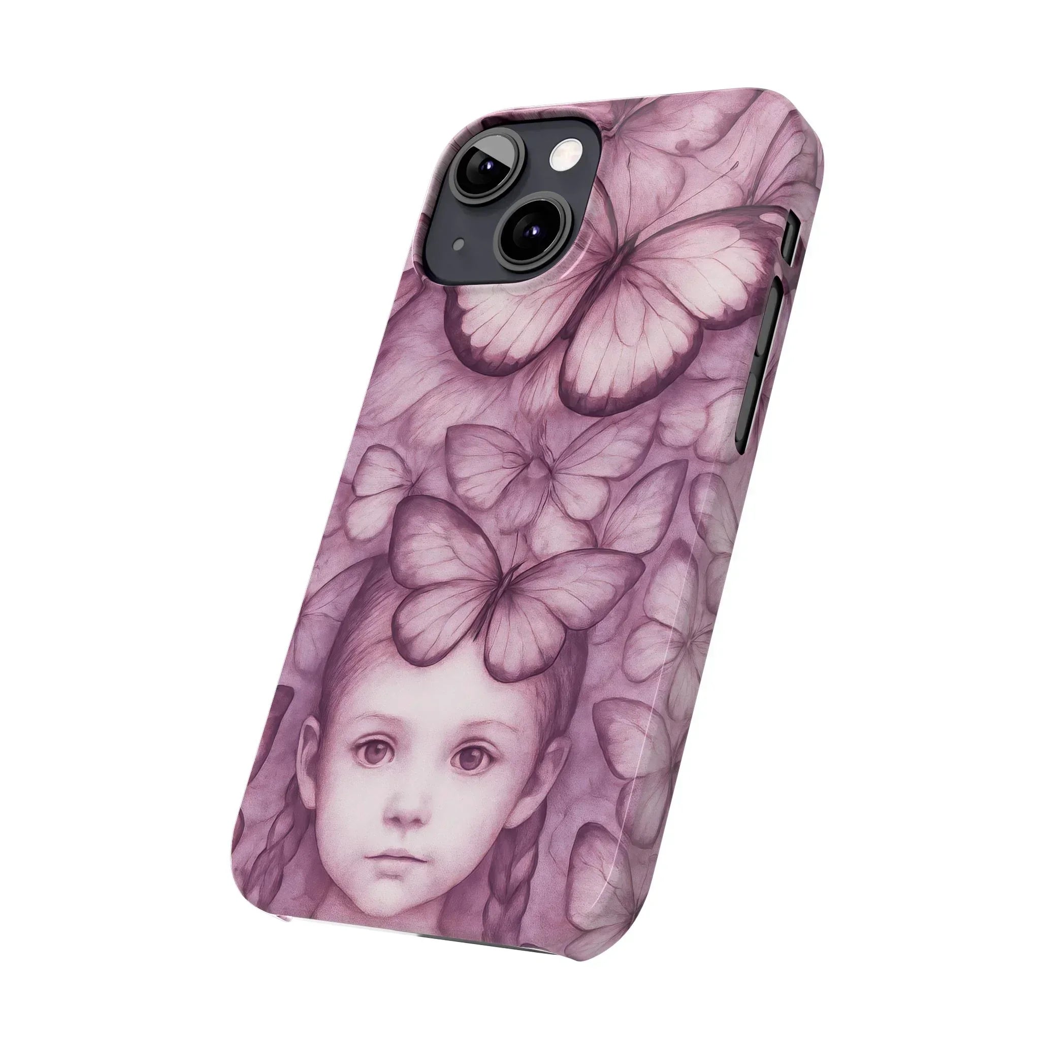 Mystic Girl Phone Case for iPhone 7-17 Models - KARARMDESIGN
