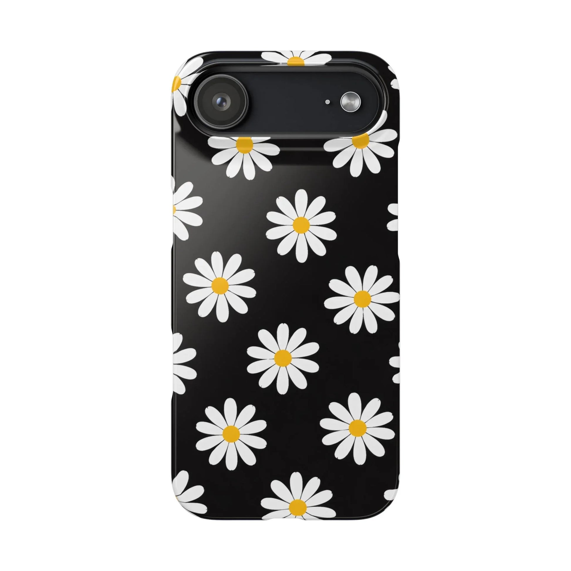 Daisy Charm Phone Case for iPhone 11-17 and Galaxy S20-S25 - KARARMDESIGN