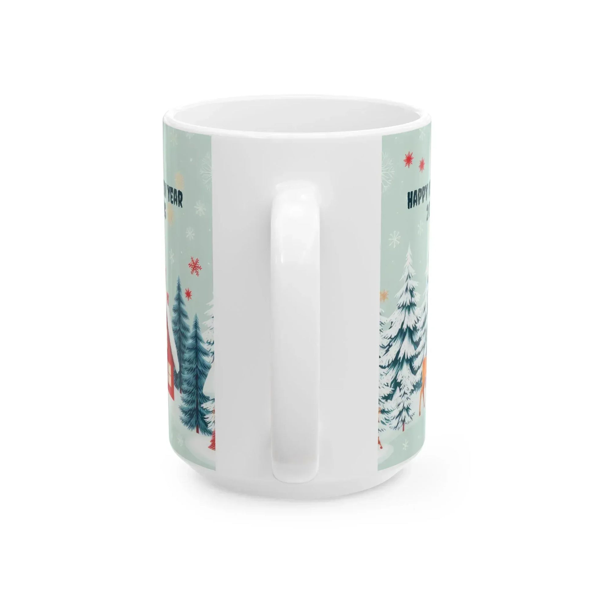 New Year Vibes Ceramic Mug, (11oz, 15oz) - KARARMDESIGN