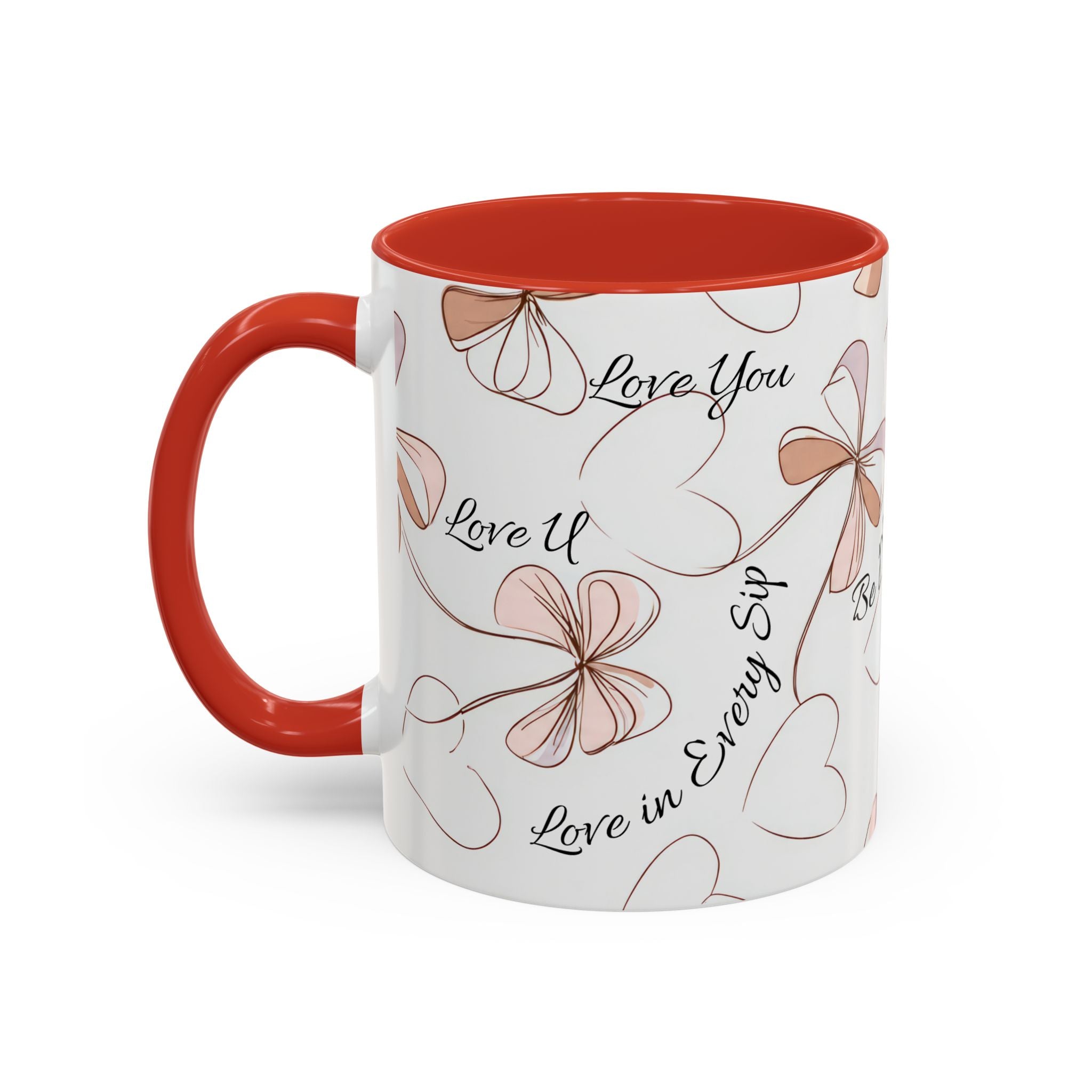 Love Messages Accent Coffee Mug (11, 15oz)