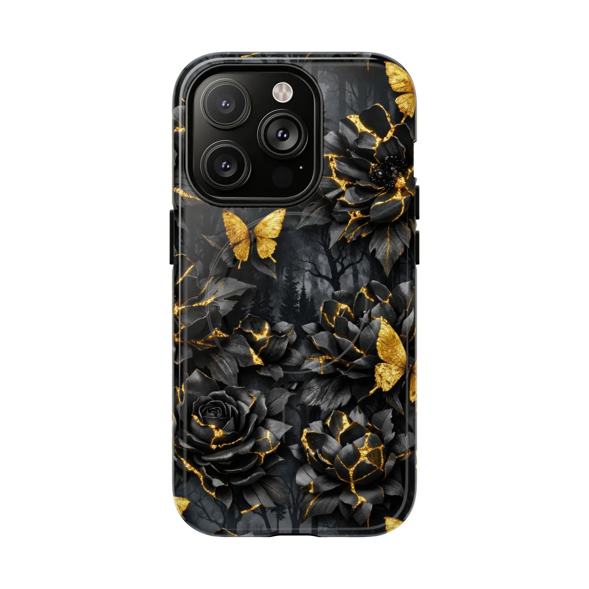 Kintsugi Garden Phone Case for iPhone 13-17 - KARARMDESIGN