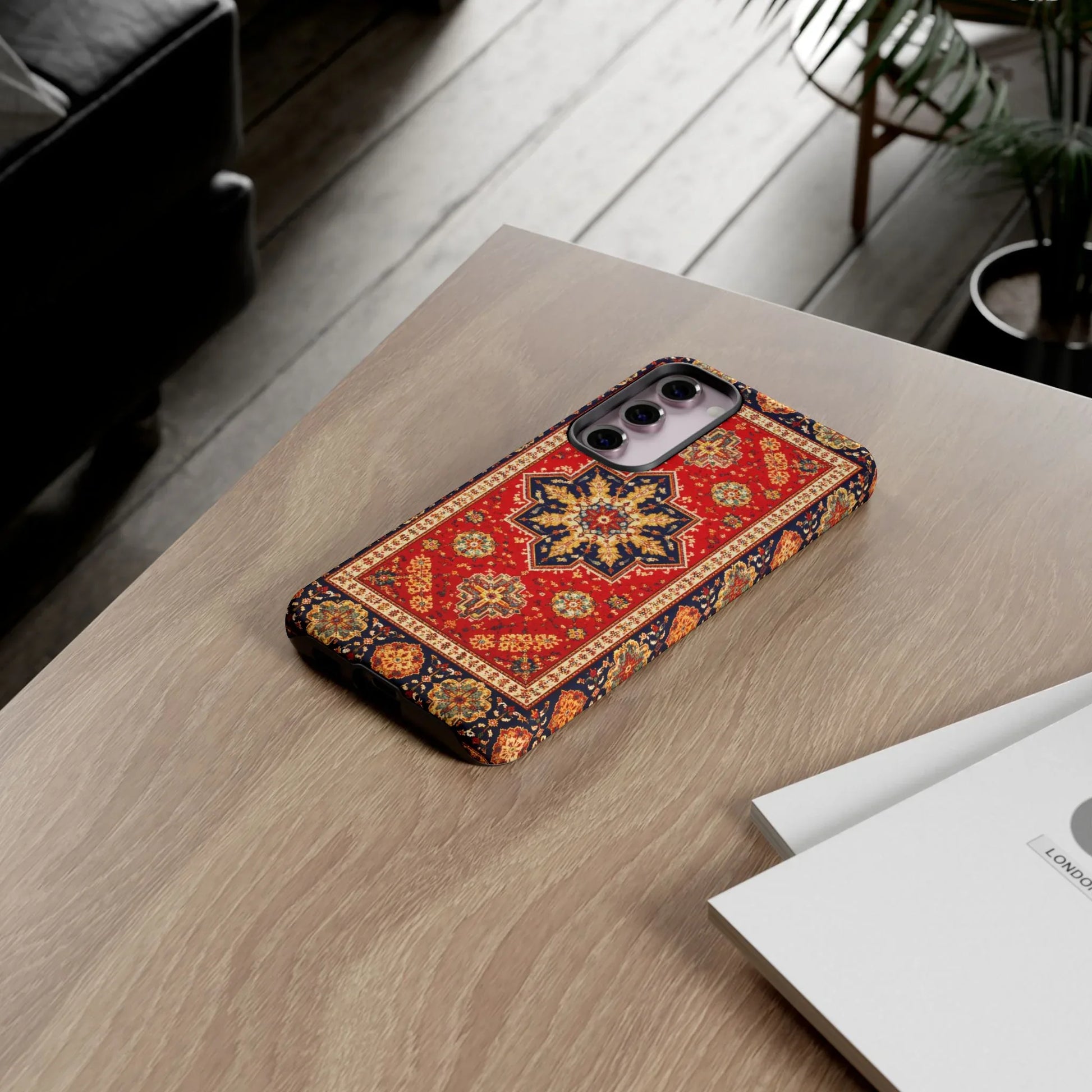 Armenian Carpet Design Phone Case for Galaxy and Pixel - KARARMDESIGN