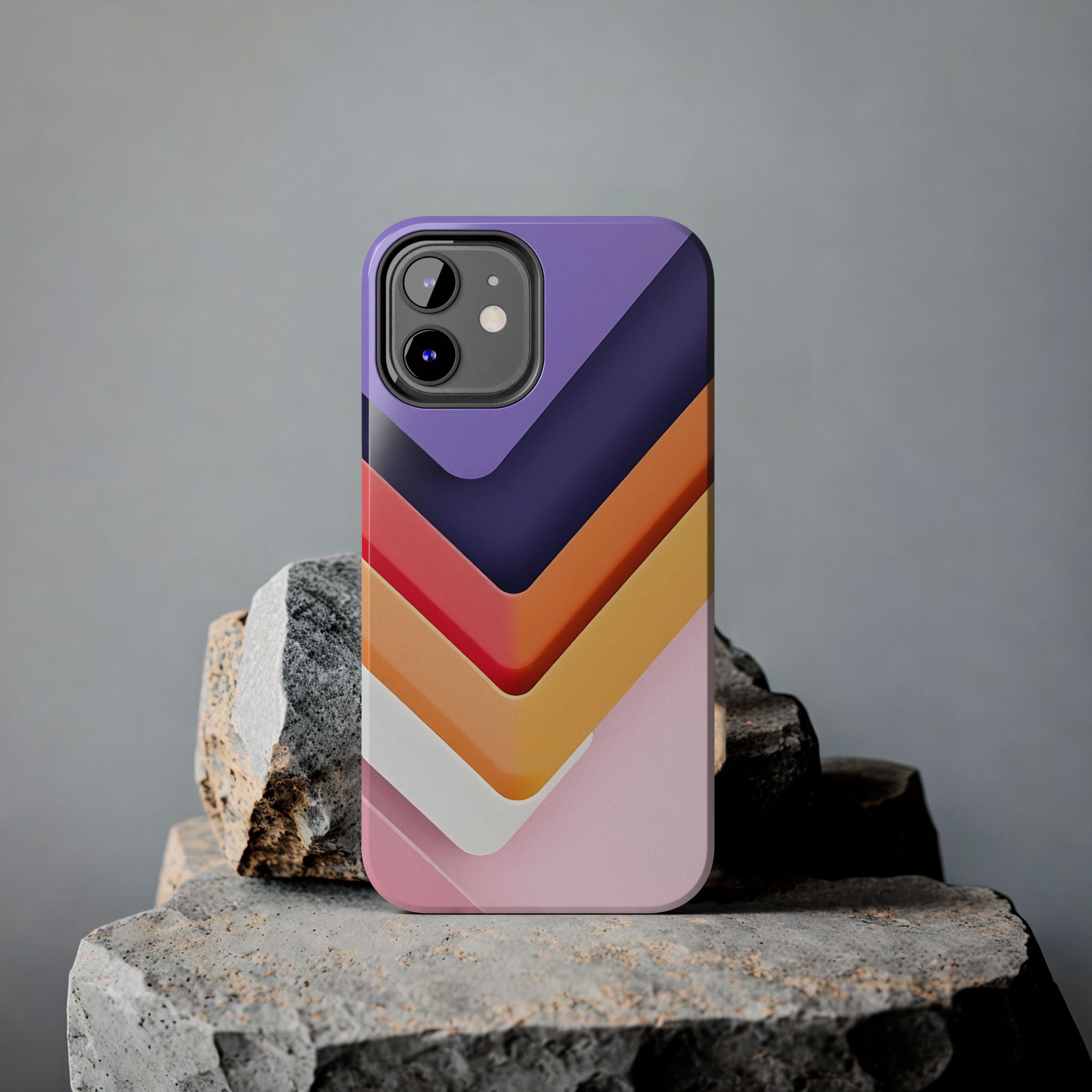 Geometric Chevron Tough Case for iPhone & Samsung Galaxy