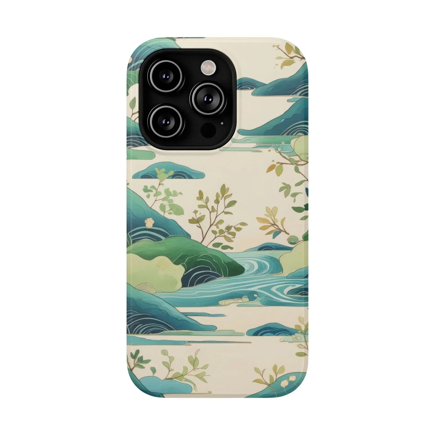 Nature Landscape Phone Case for iPhone 12-16 and Samsung Galaxy S21-S22 Models - KarArmDesign