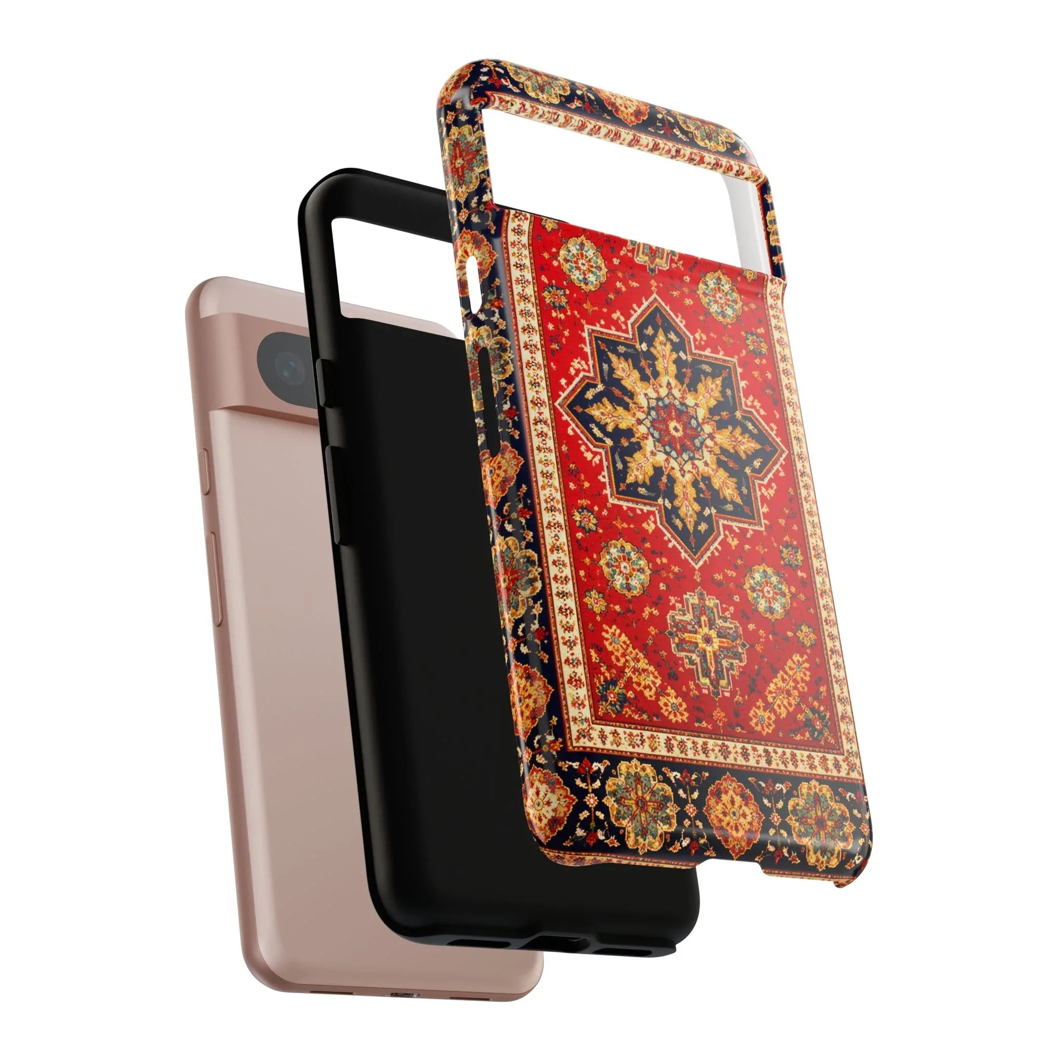 Armenian Carpet Design Phone Case for Galaxy and Pixel - KARARMDESIGN