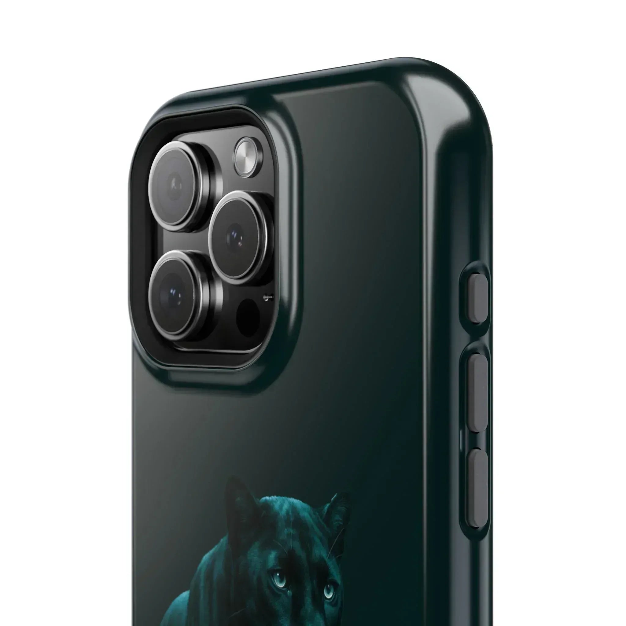 Black Panther Phone Case for iPhone 12-16 and Galaxy S21-S22 - KARARMDESIGN